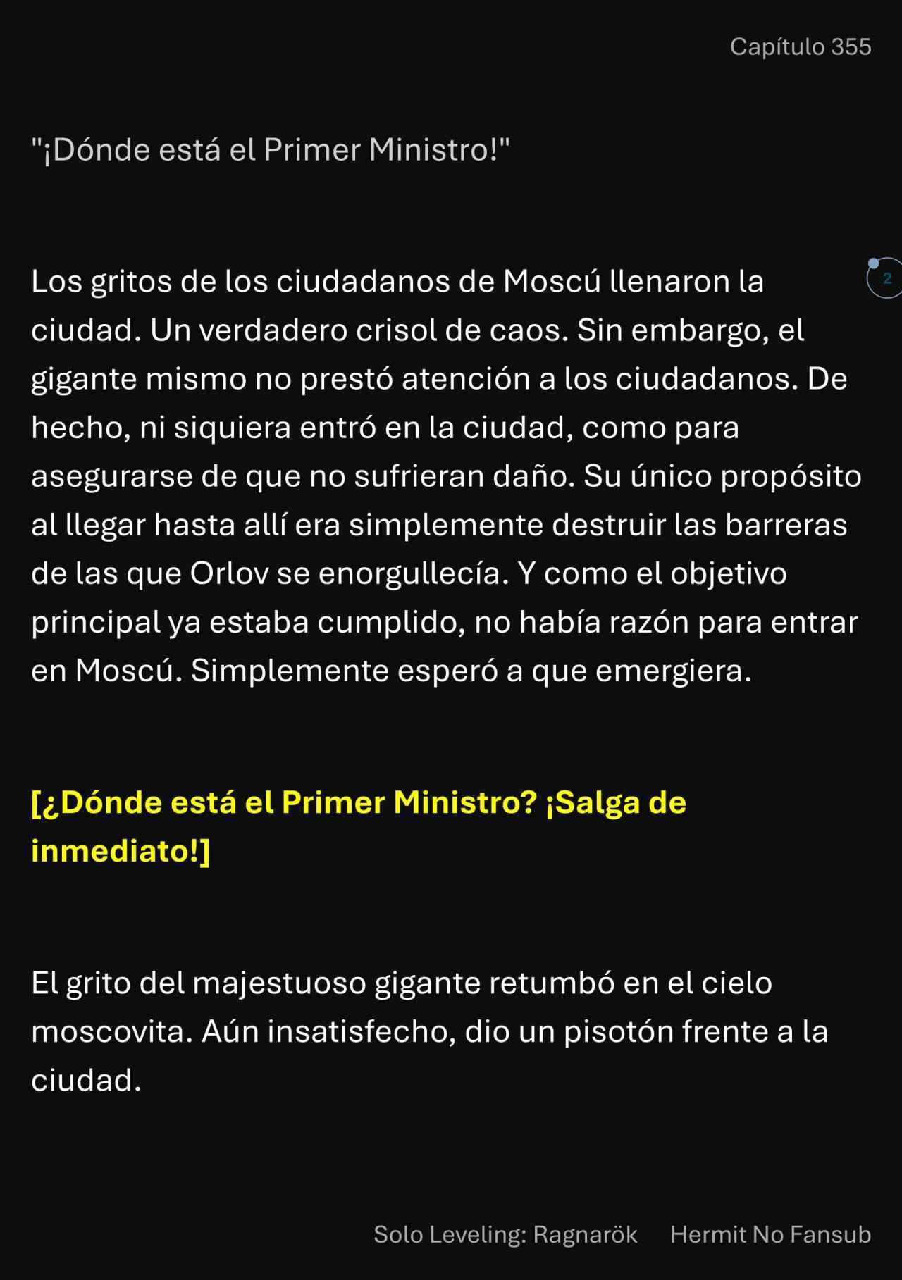 Read Solo Leveling_ Ragnarok (es) Manga Online