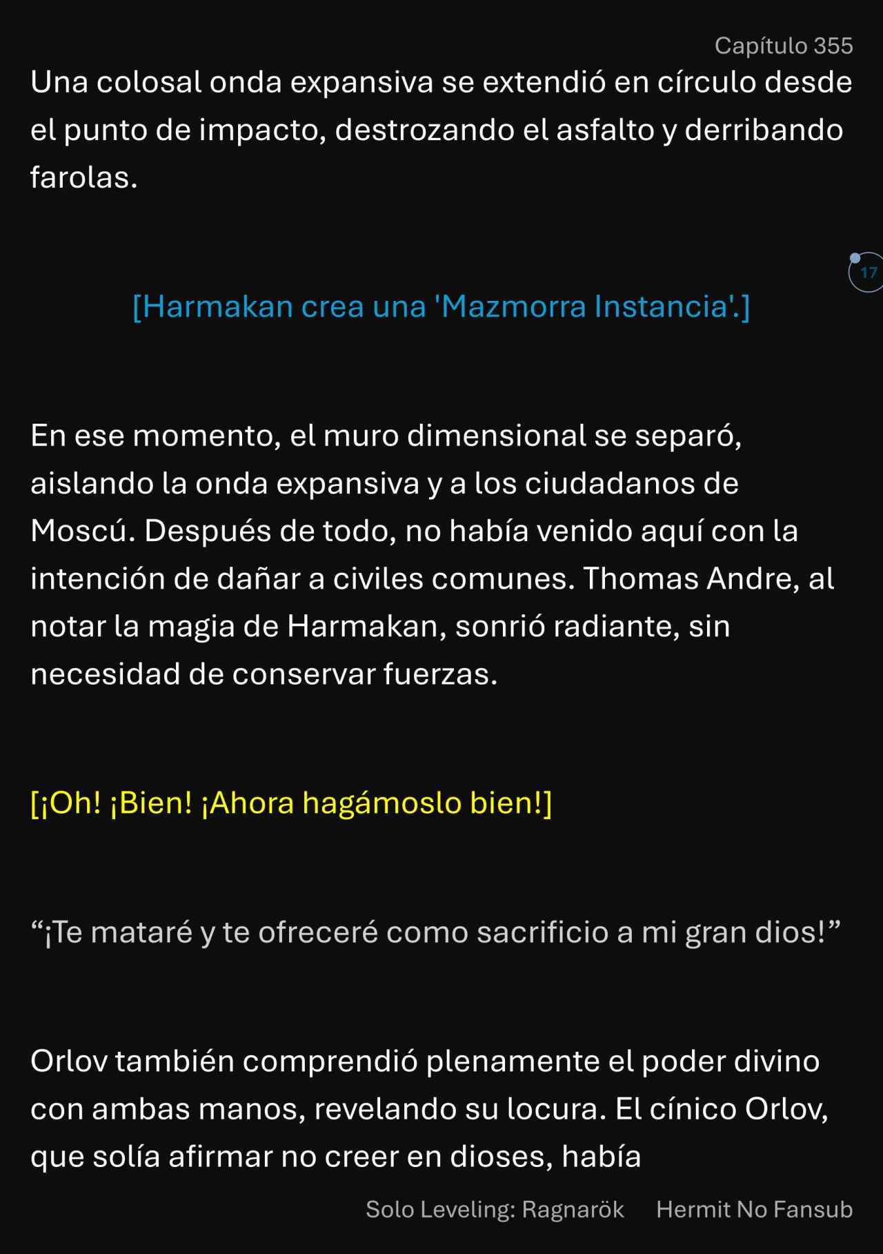 Read Solo Leveling_ Ragnarok (es) Manga Online