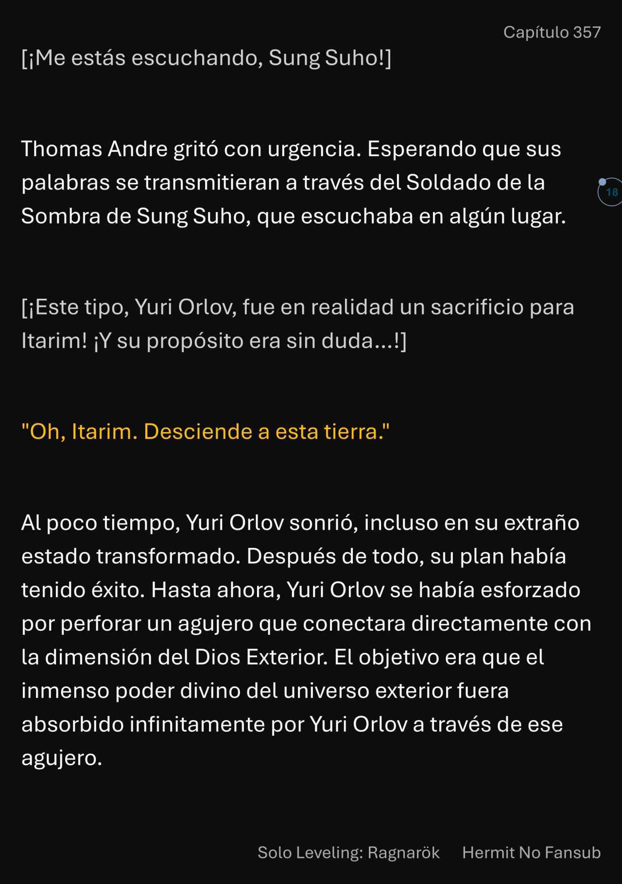 Read Solo Leveling_ Ragnarok (es) Manga Online