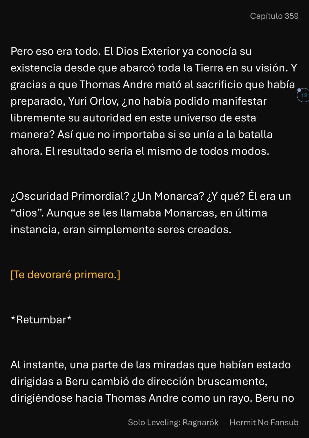 Read Solo Leveling_ Ragnarok (es) Manga Online