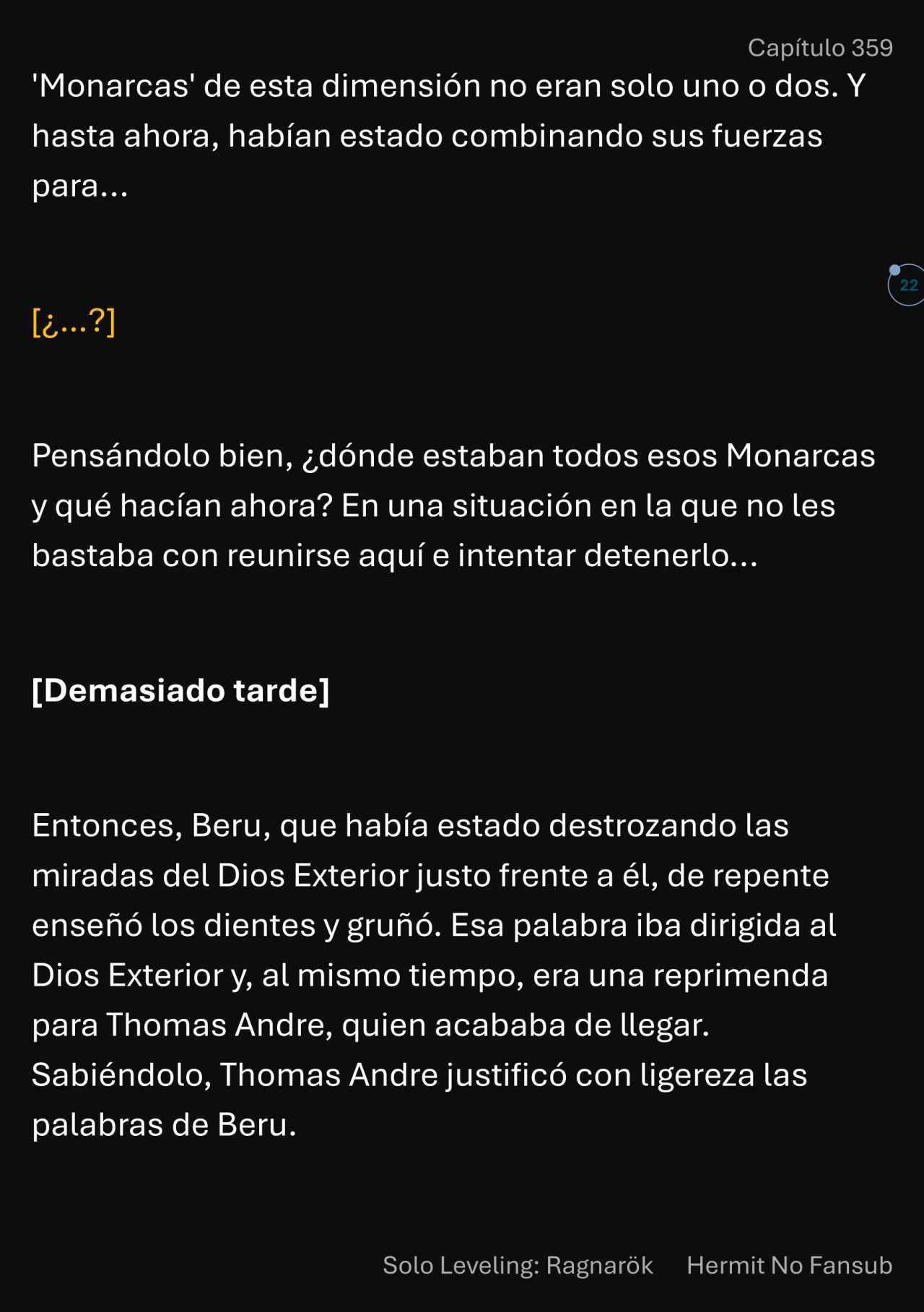 Read Solo Leveling_ Ragnarok (es) Manga Online