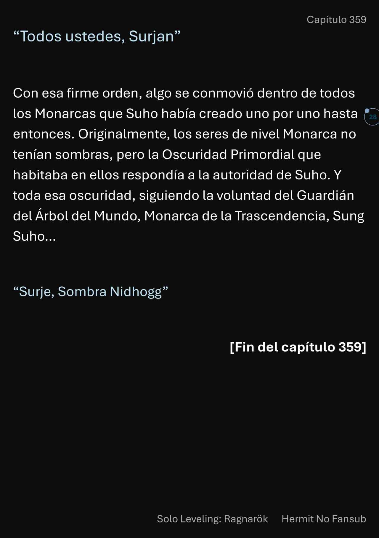 Read Solo Leveling_ Ragnarok (es) Manga Online