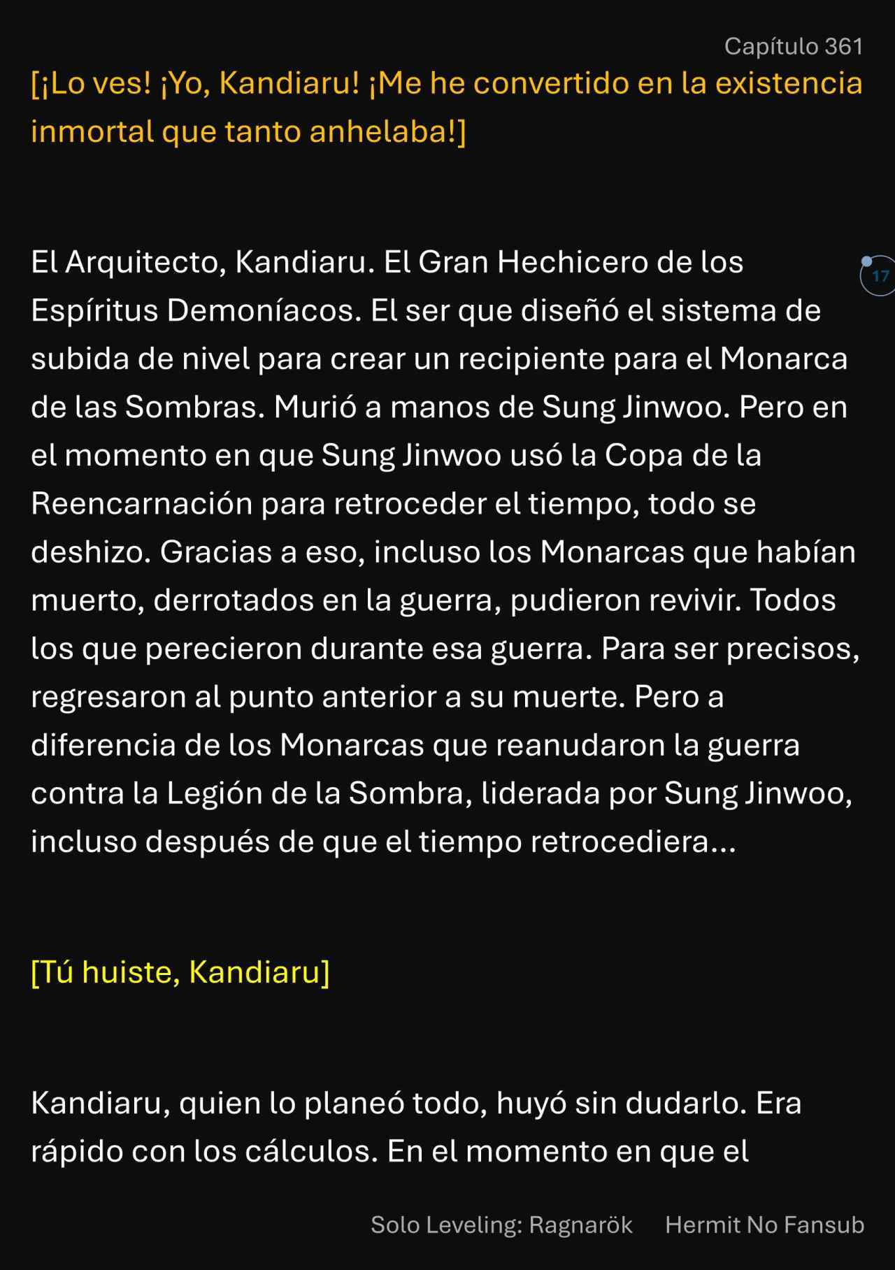 Read Solo Leveling_ Ragnarok (es) Manga Online