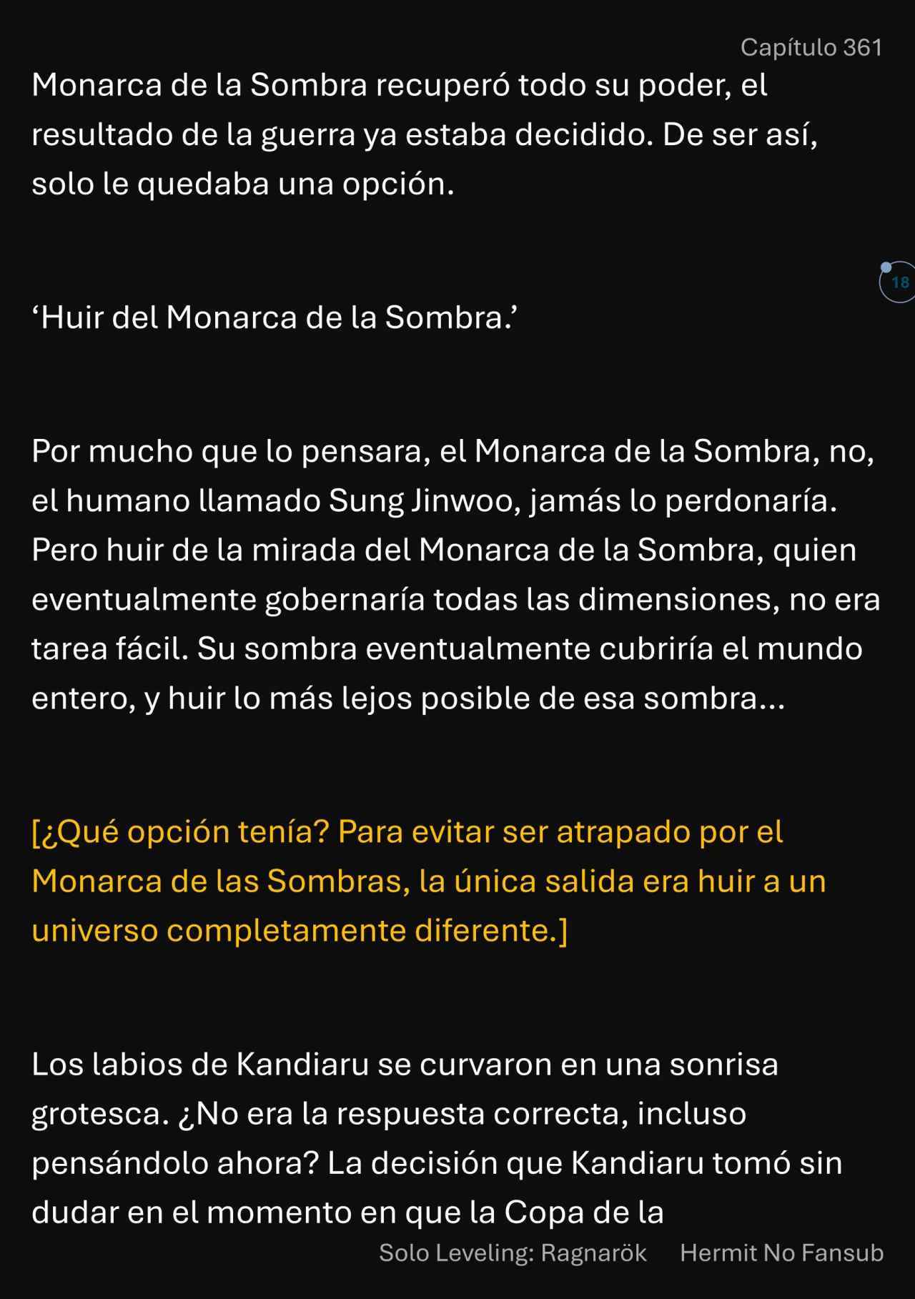 Read Solo Leveling_ Ragnarok (es) Manga Online