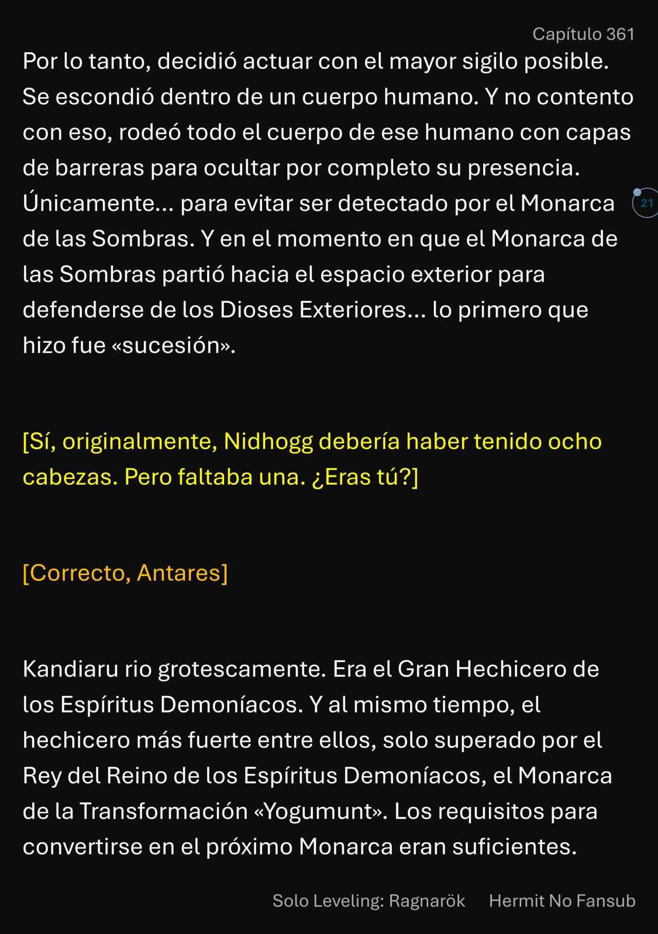 Read Solo Leveling_ Ragnarok (es) Manga Online