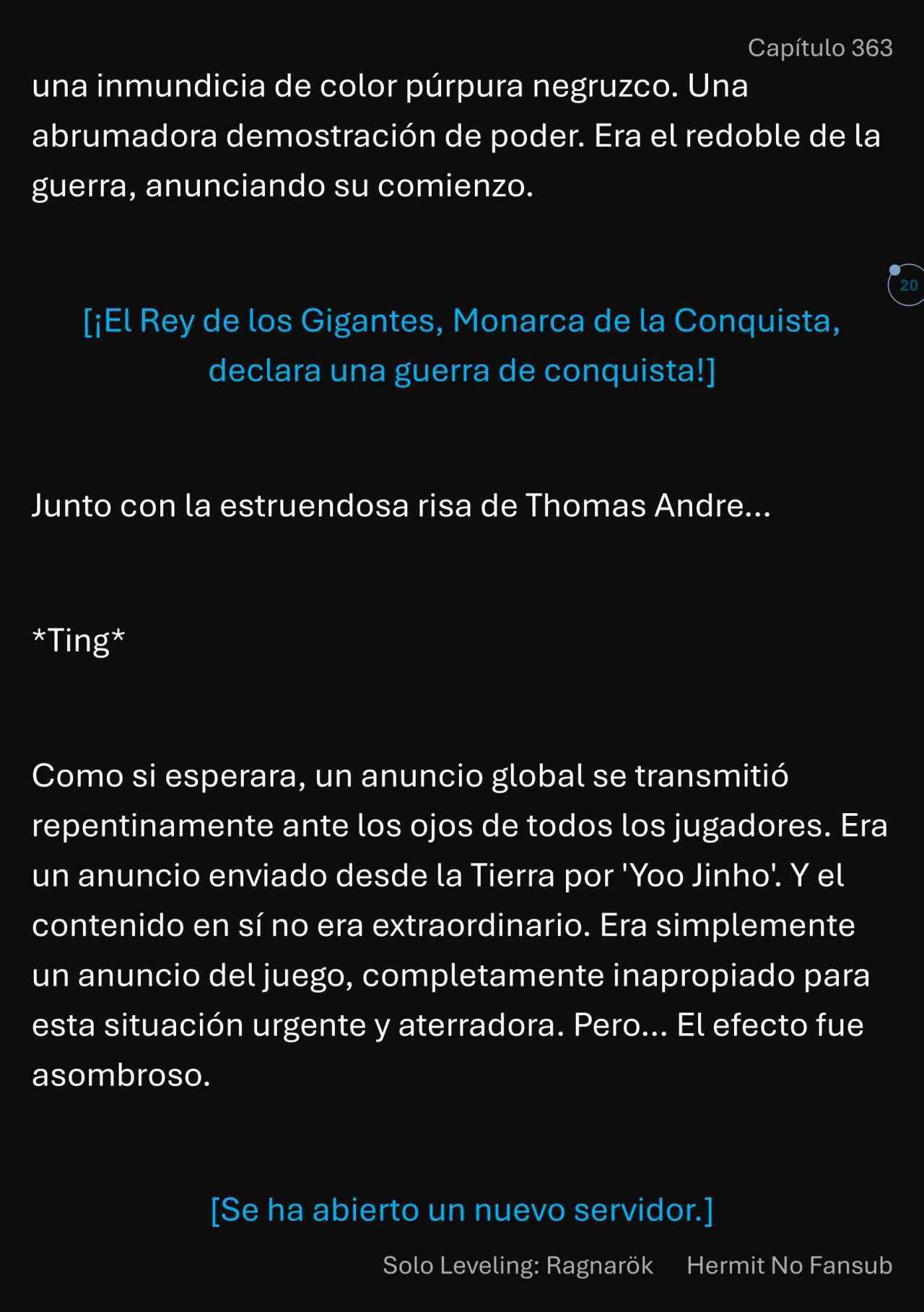 Read Solo Leveling_ Ragnarok (es) Manga Online