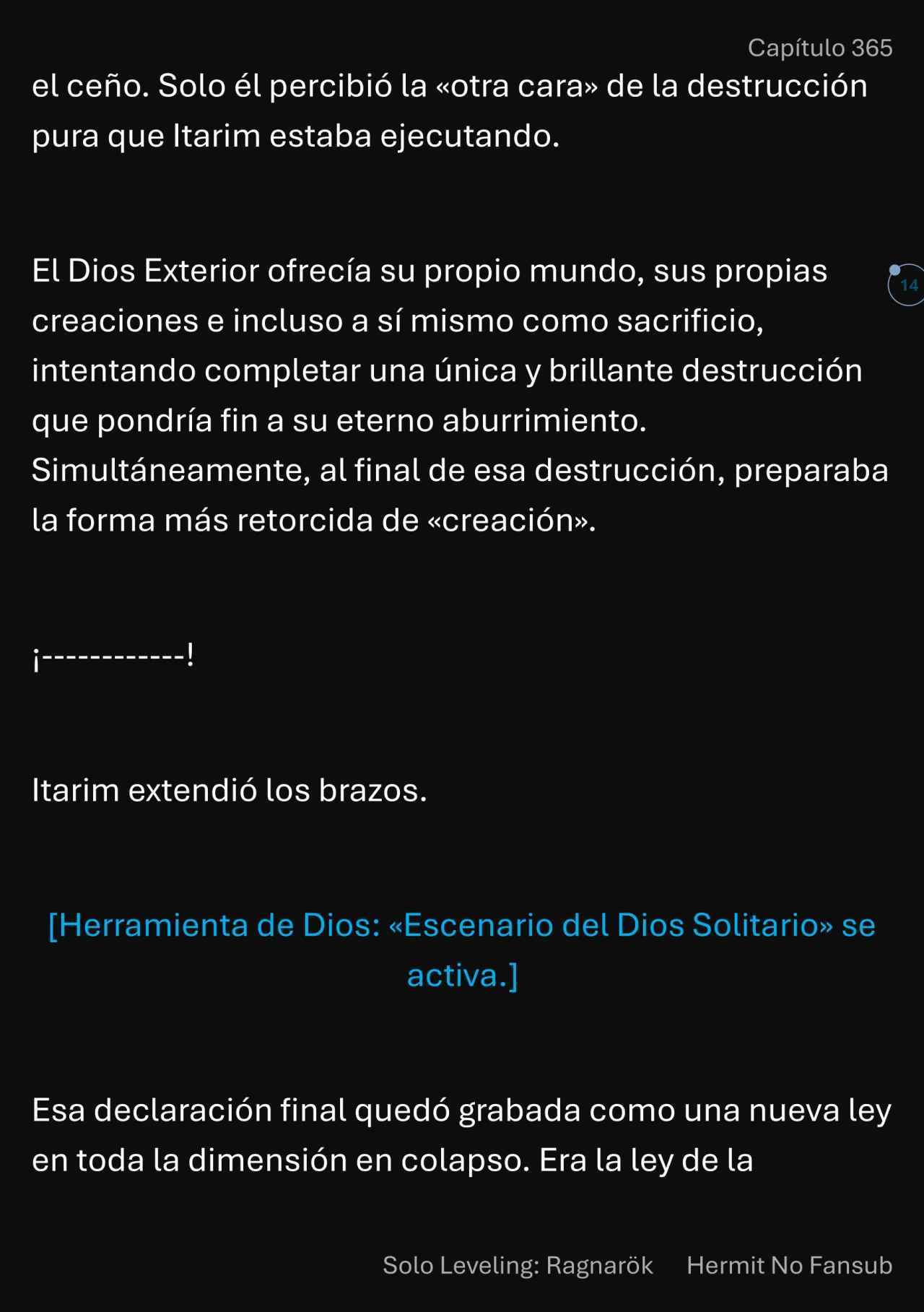 Read Solo Leveling_ Ragnarok (es) Manga Online