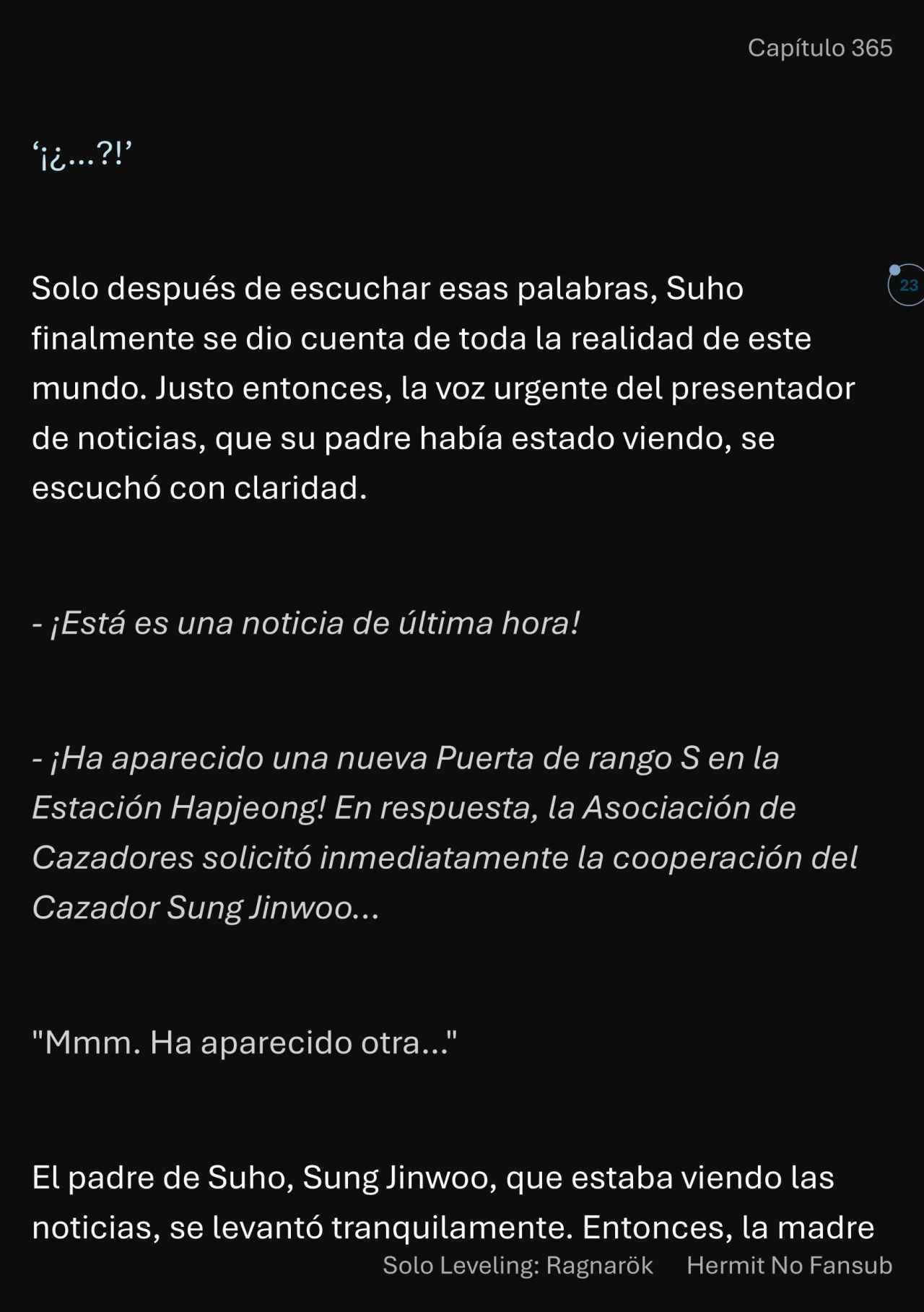 Read Solo Leveling_ Ragnarok (es) Manga Online