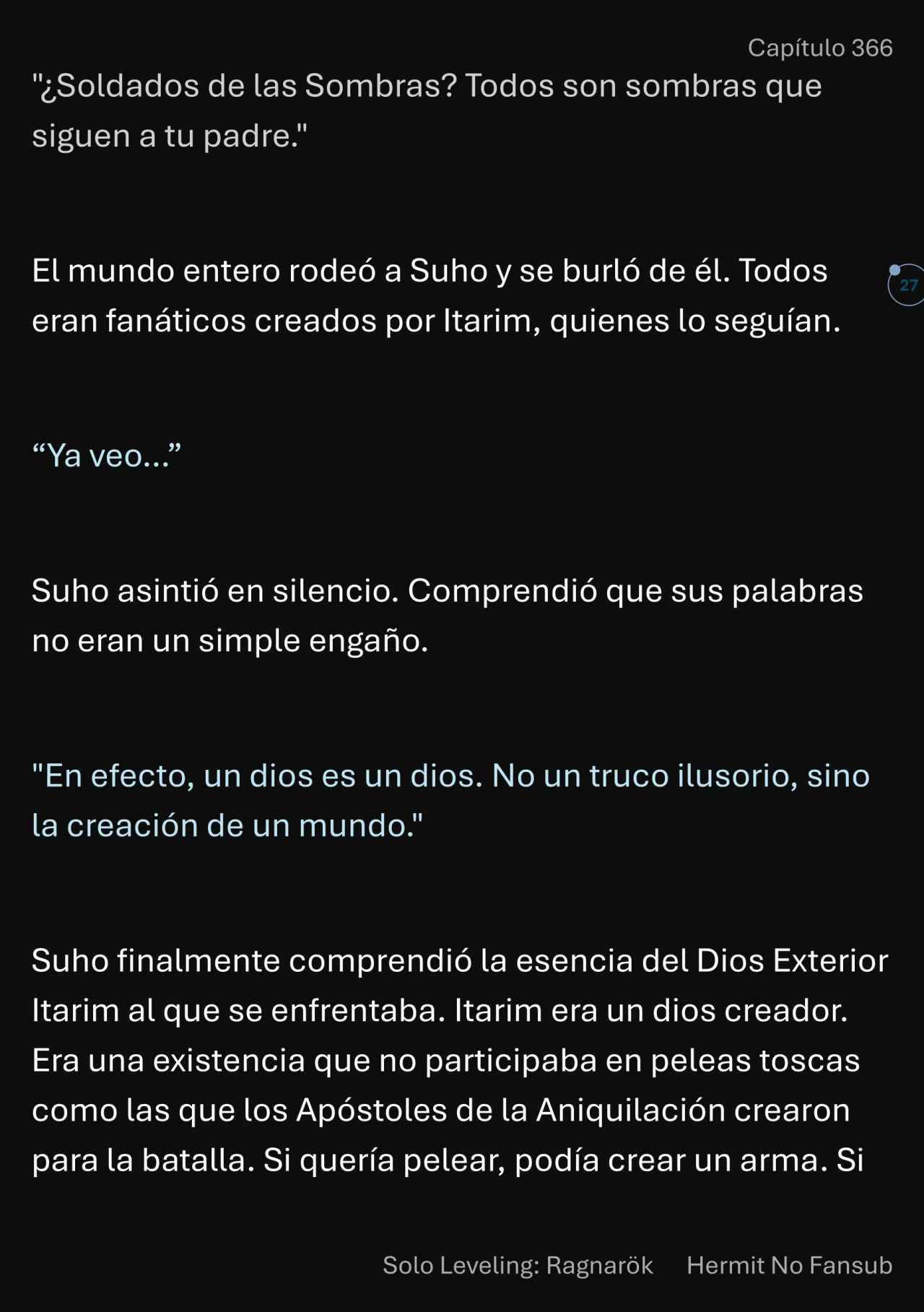Read Solo Leveling_ Ragnarok (es) Manga Online