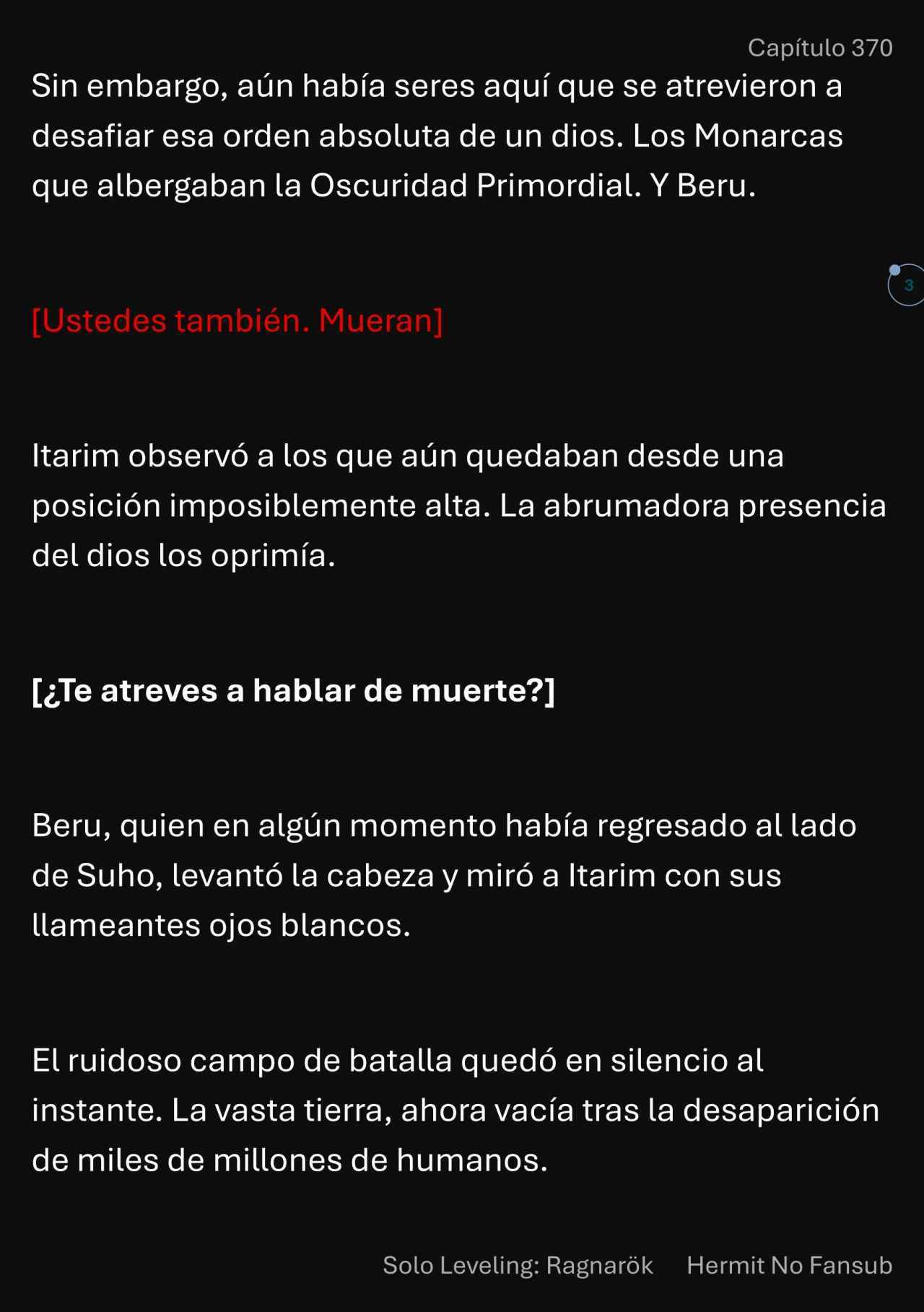 Read Solo Leveling_ Ragnarok (es) Manga Online