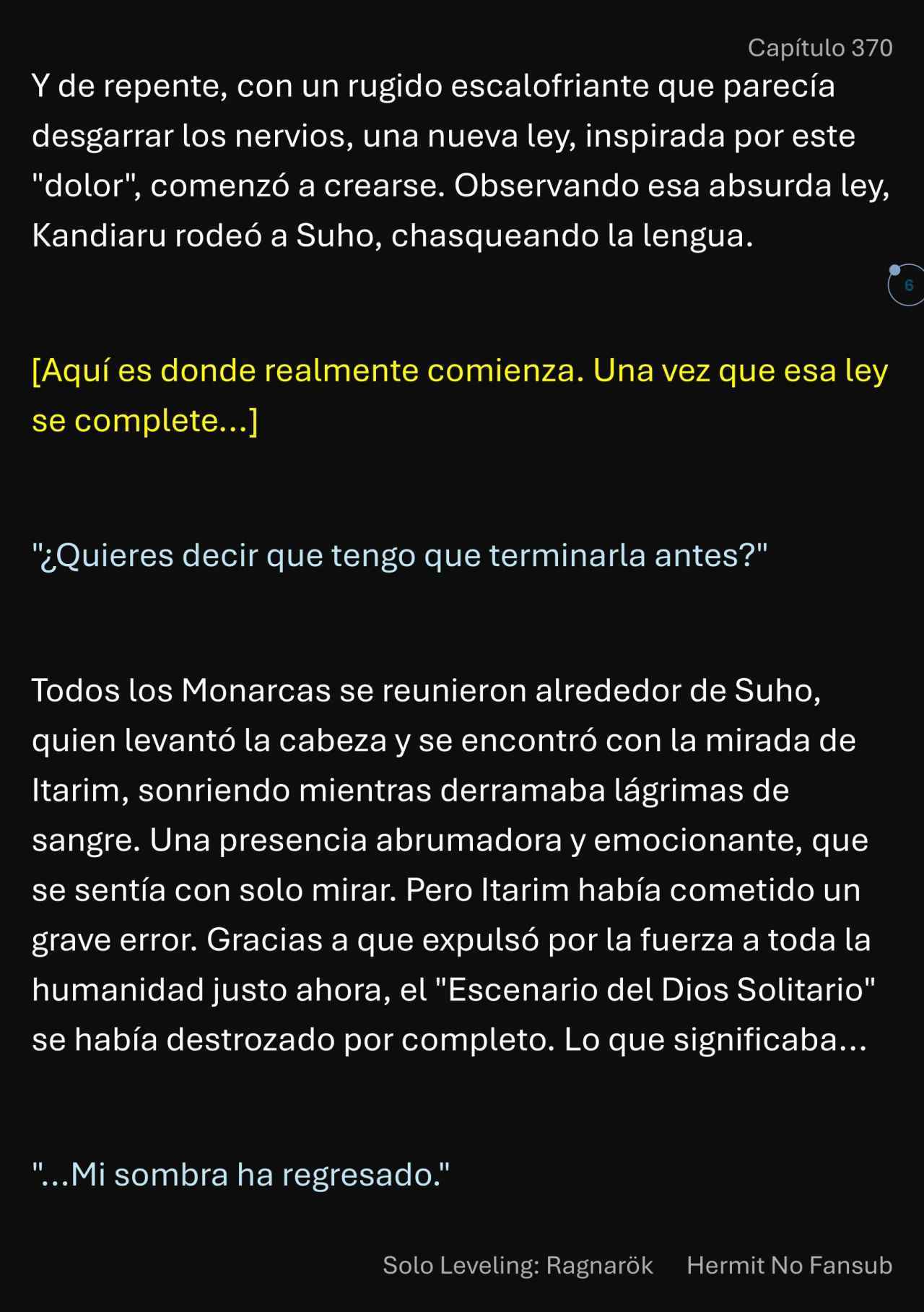 Read Solo Leveling_ Ragnarok (es) Manga Online