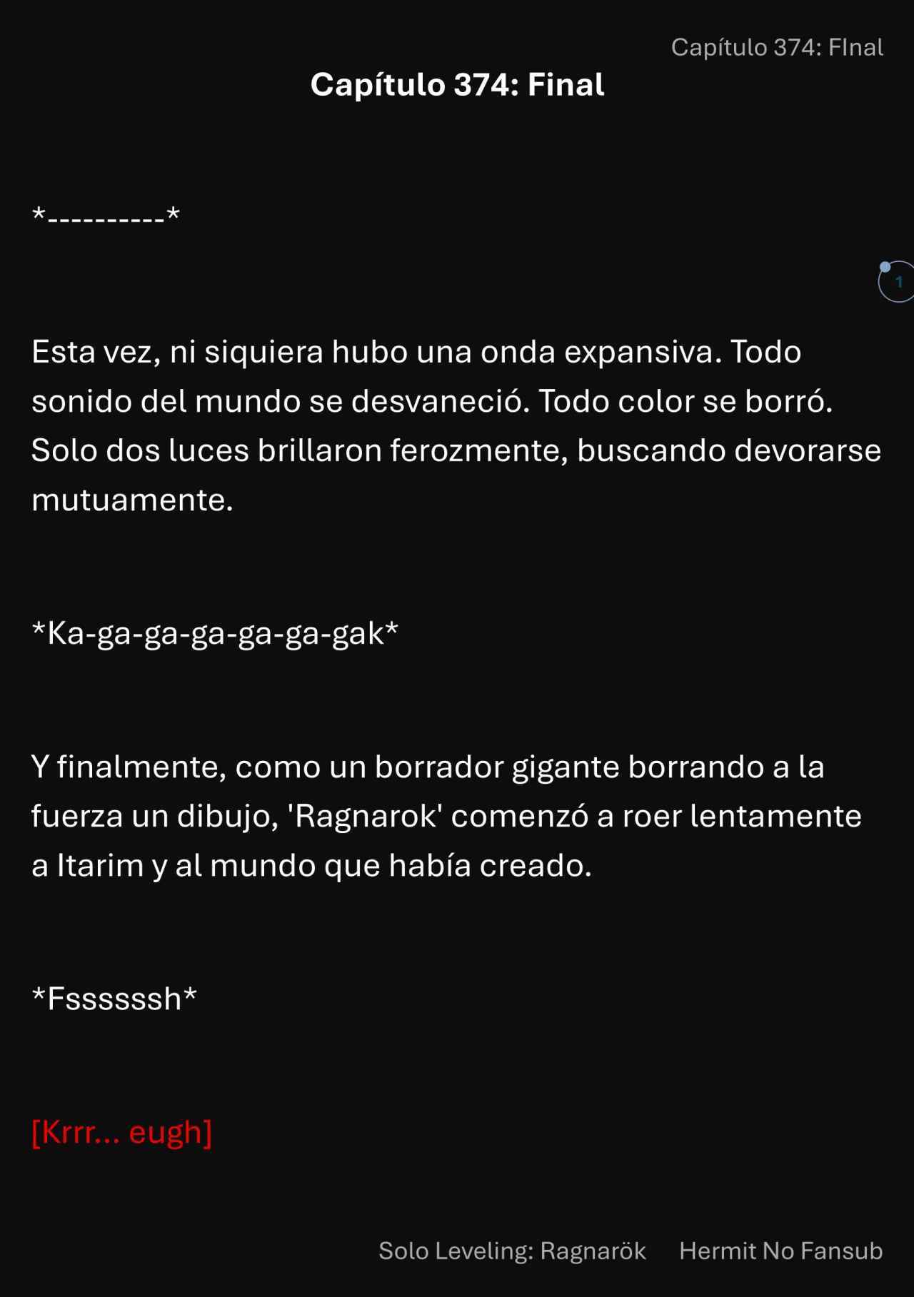 Read Solo Leveling_ Ragnarok (es) Manga Online