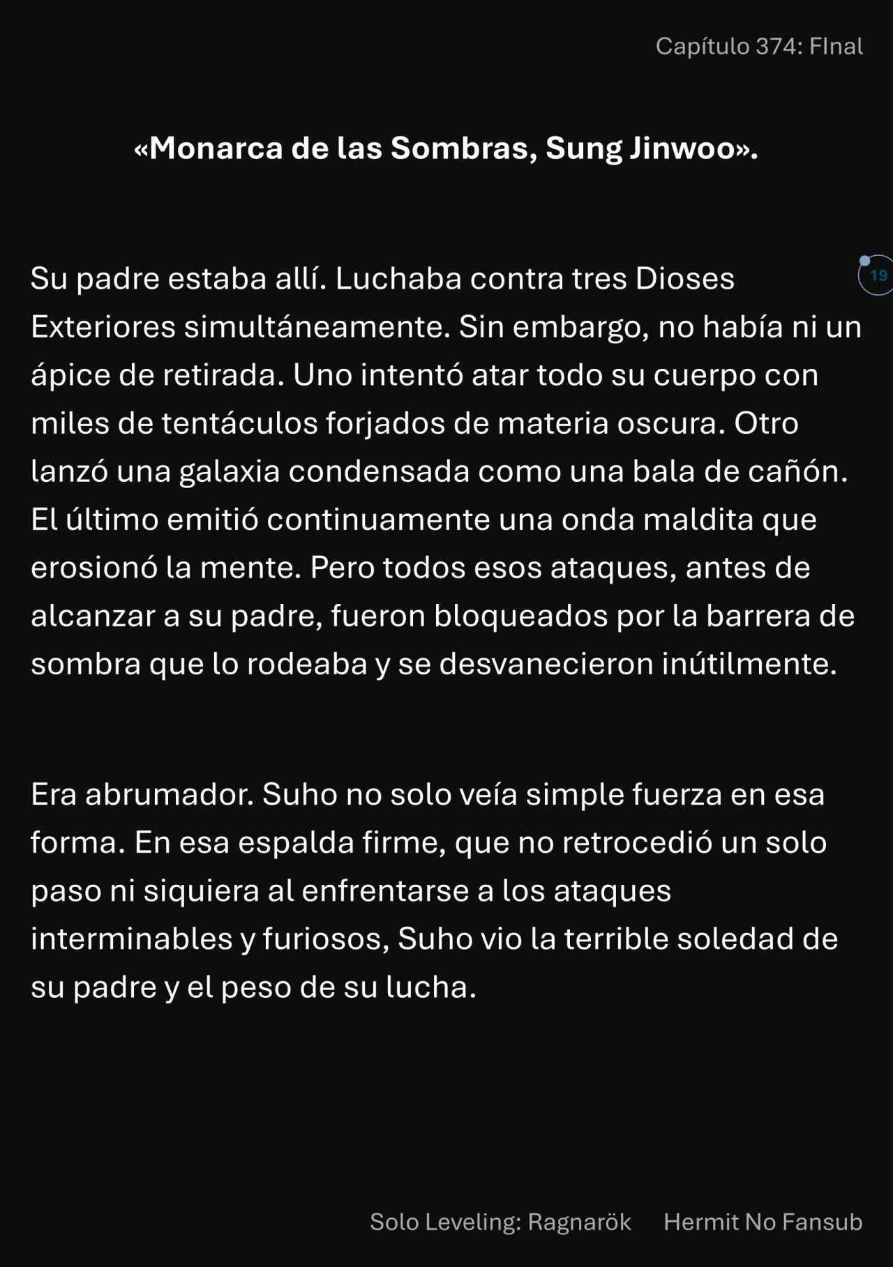 Read Solo Leveling_ Ragnarok (es) Manga Online