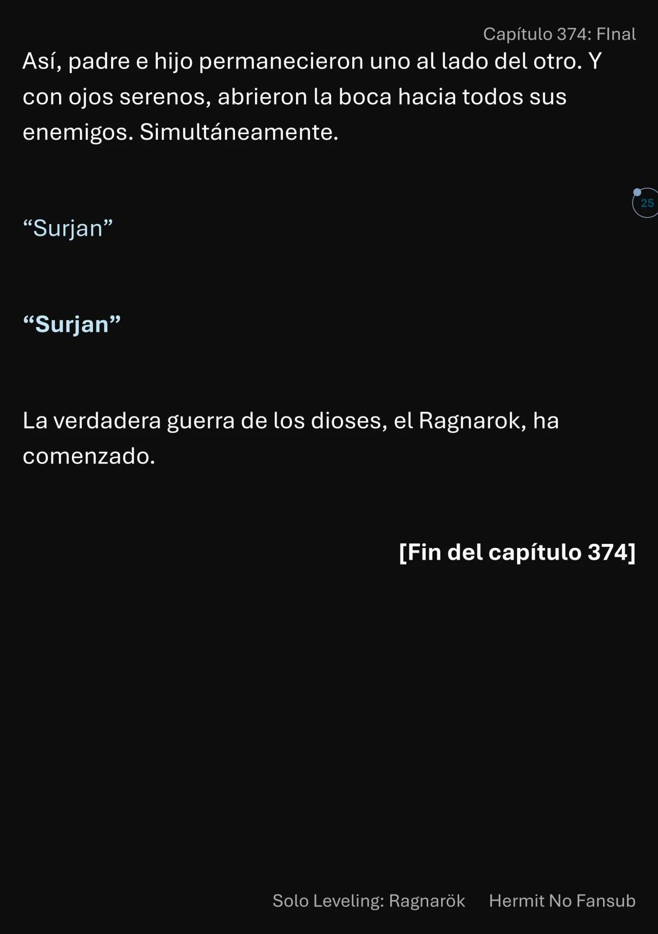 Read Solo Leveling_ Ragnarok (es) Manga Online