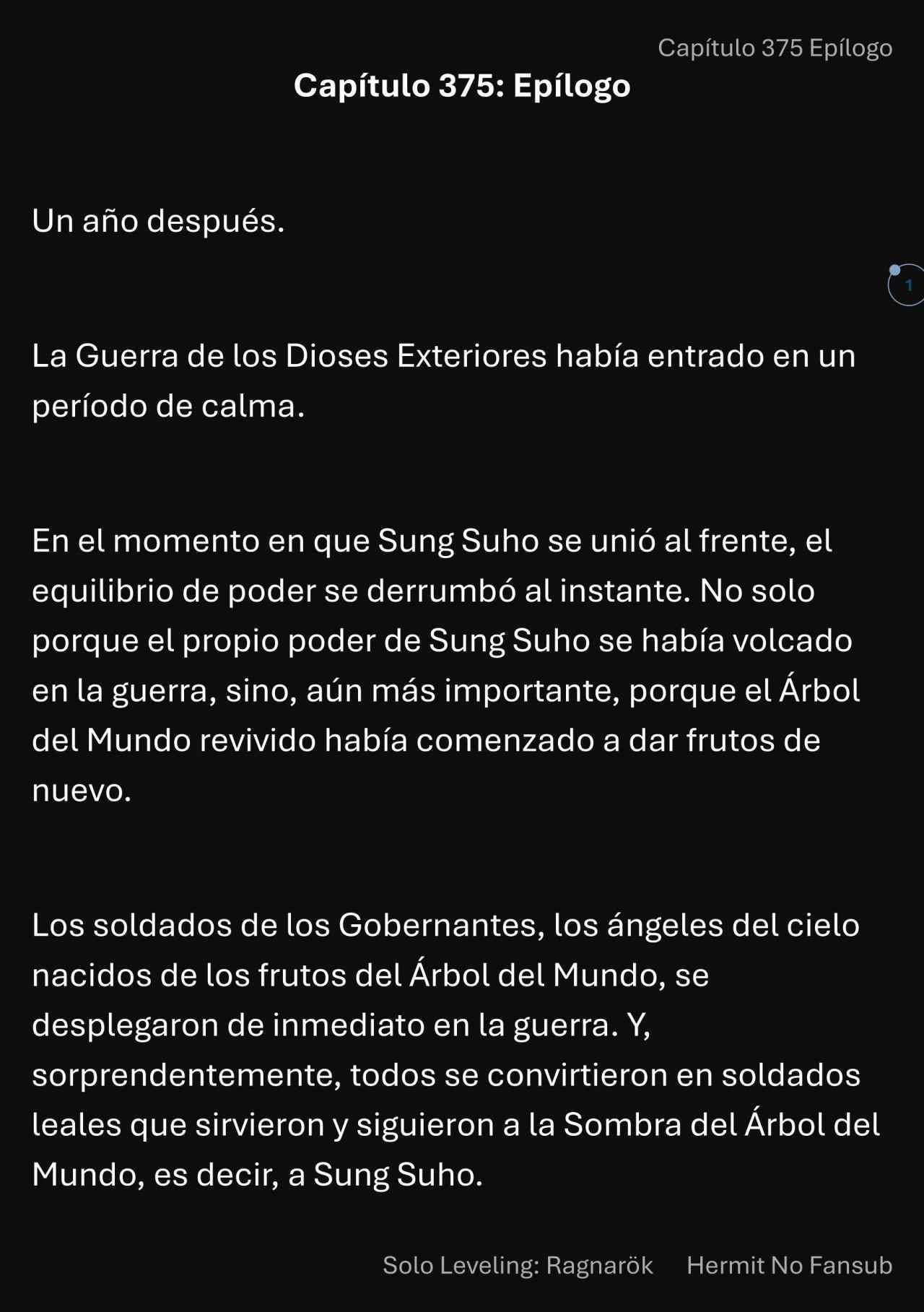 Read Solo Leveling_ Ragnarok (es) Manga Online