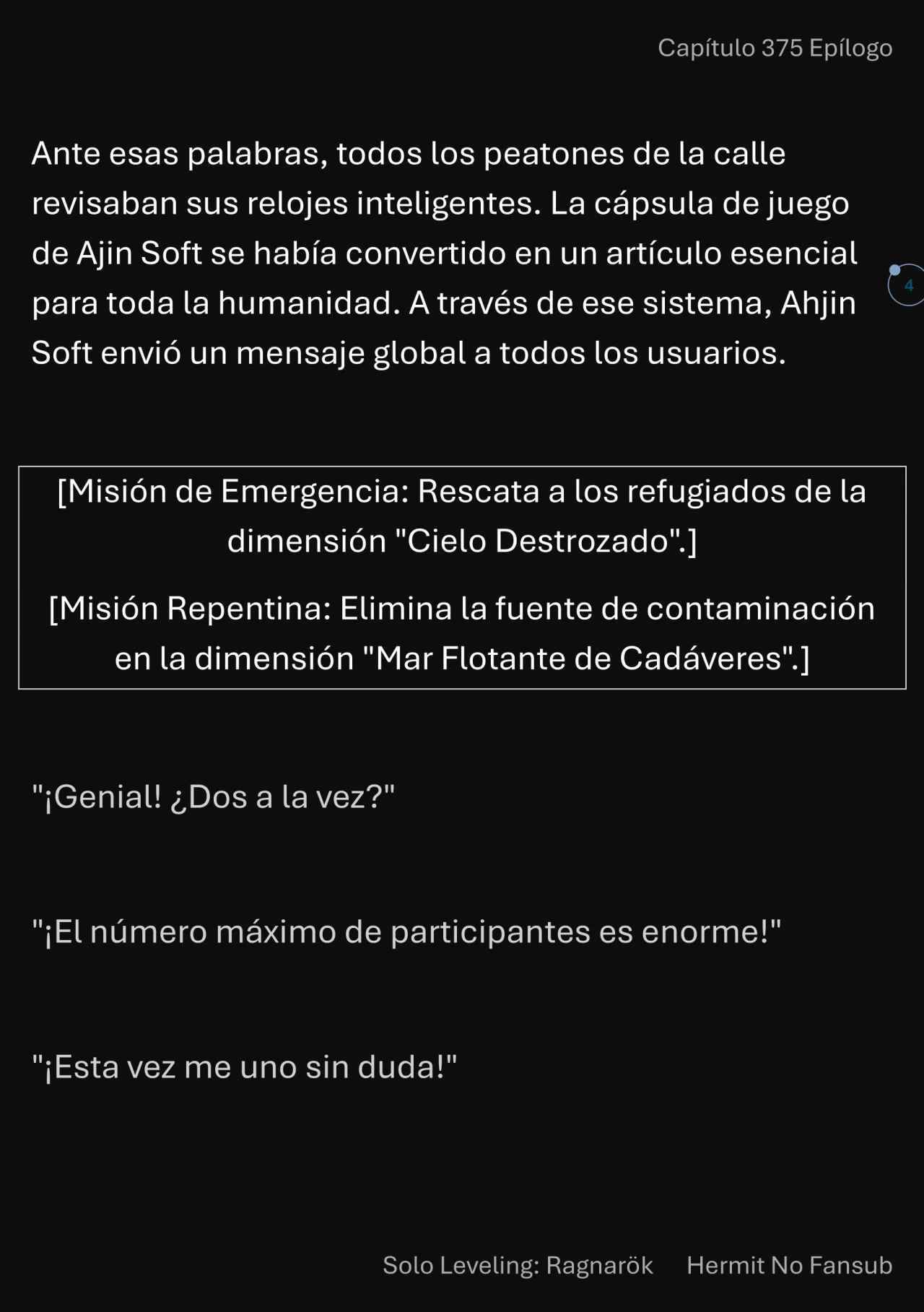 Read Solo Leveling_ Ragnarok (es) Manga Online