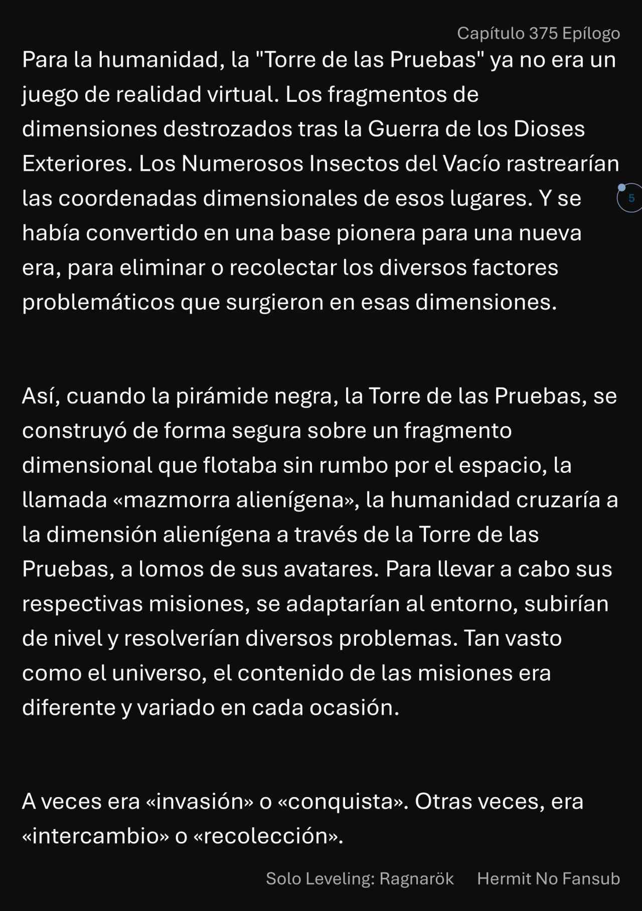 Read Solo Leveling_ Ragnarok (es) Manga Online