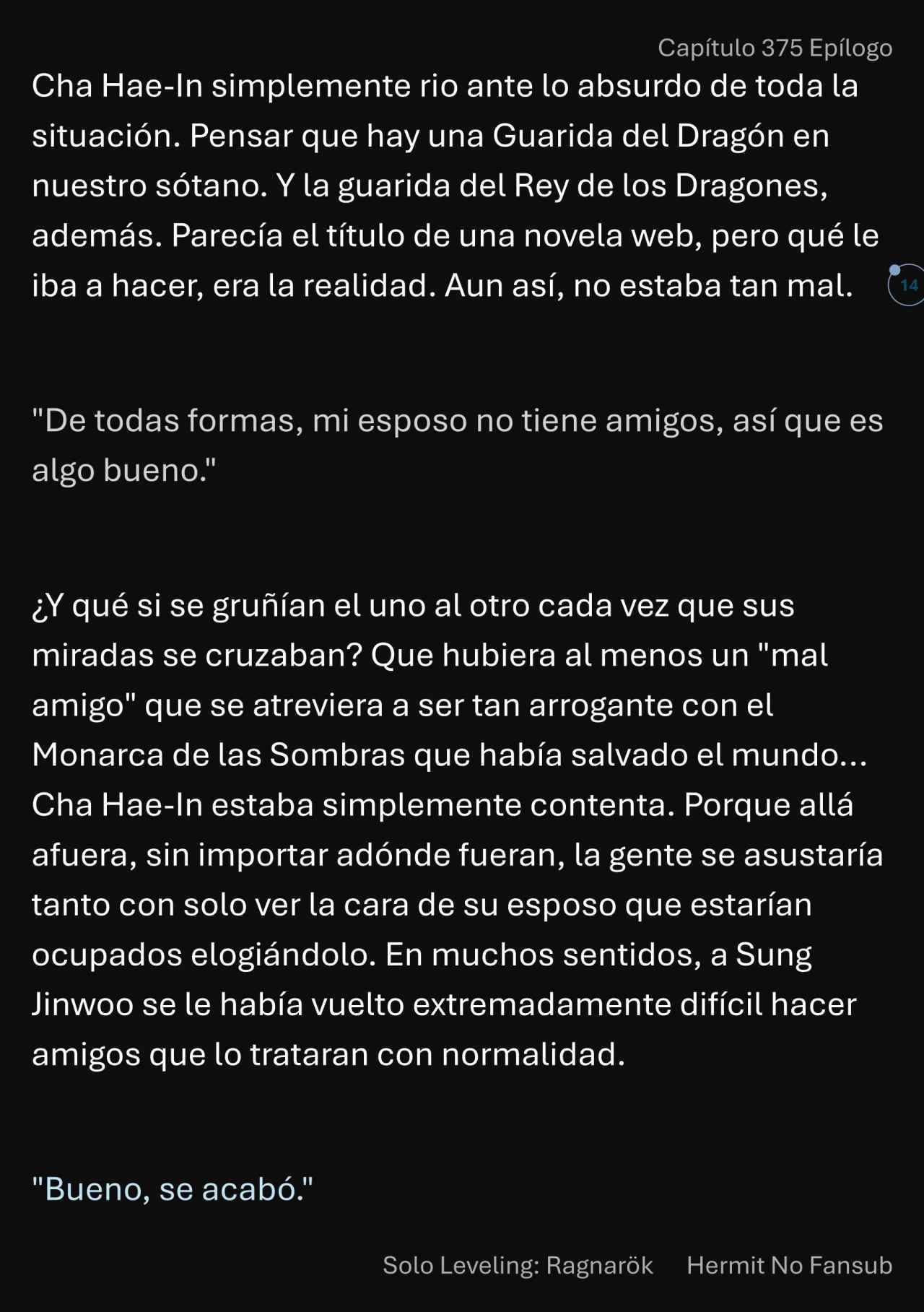 Read Solo Leveling_ Ragnarok (es) Manga Online