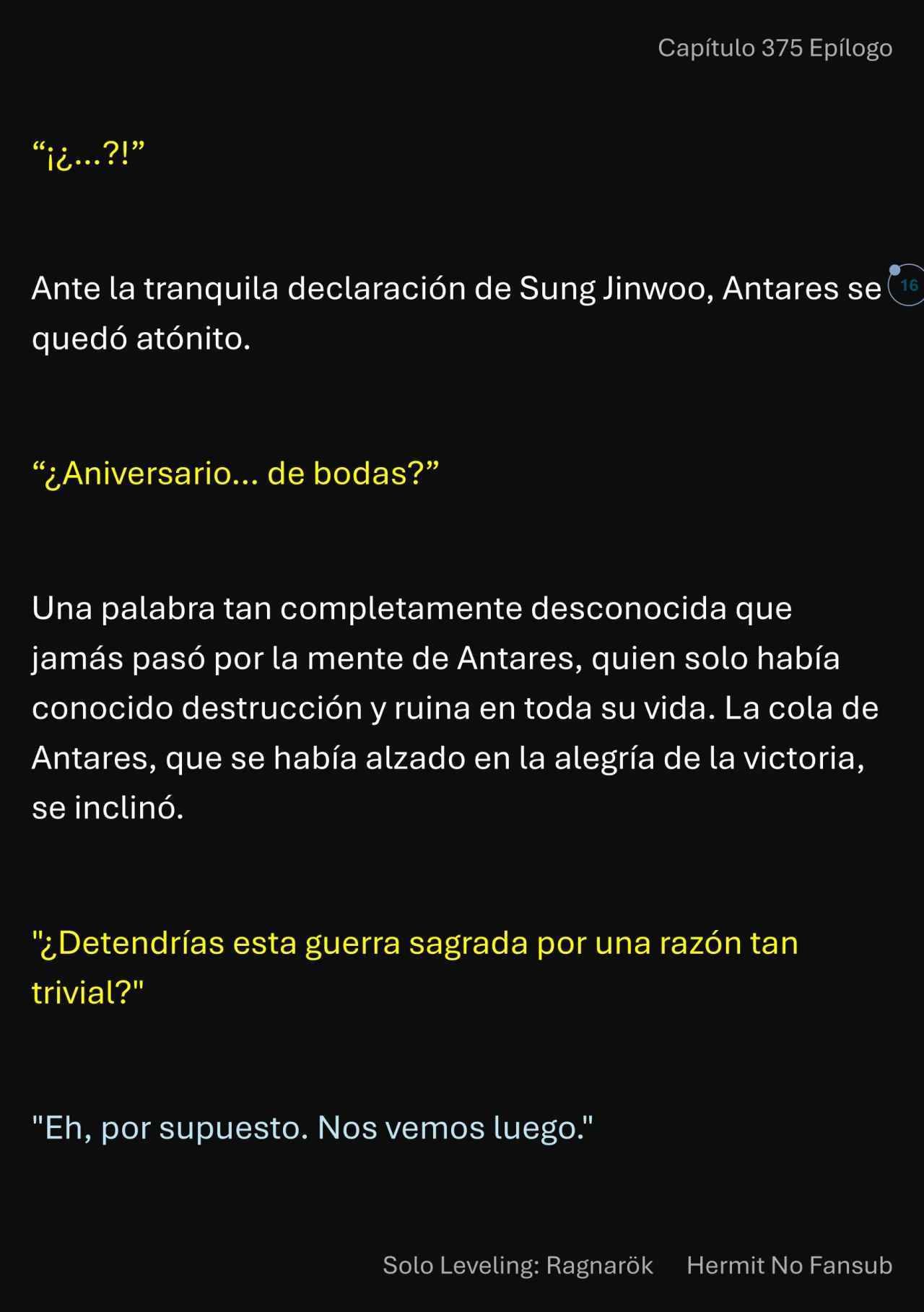 Read Solo Leveling_ Ragnarok (es) Manga Online