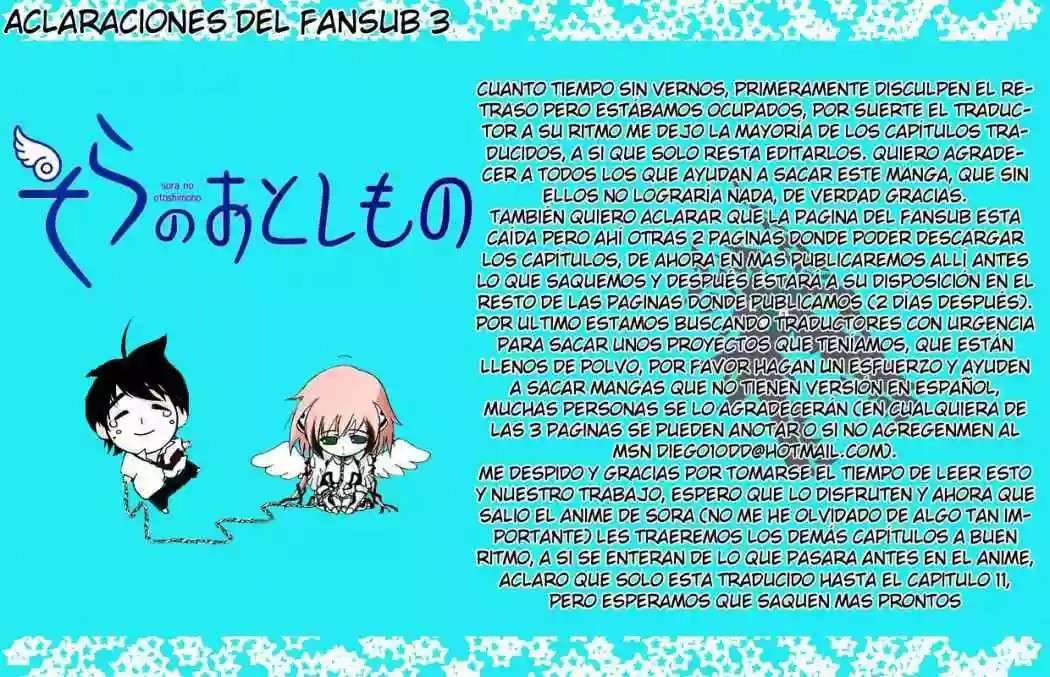 Read Sora no Otoshimono (es) Manga Online