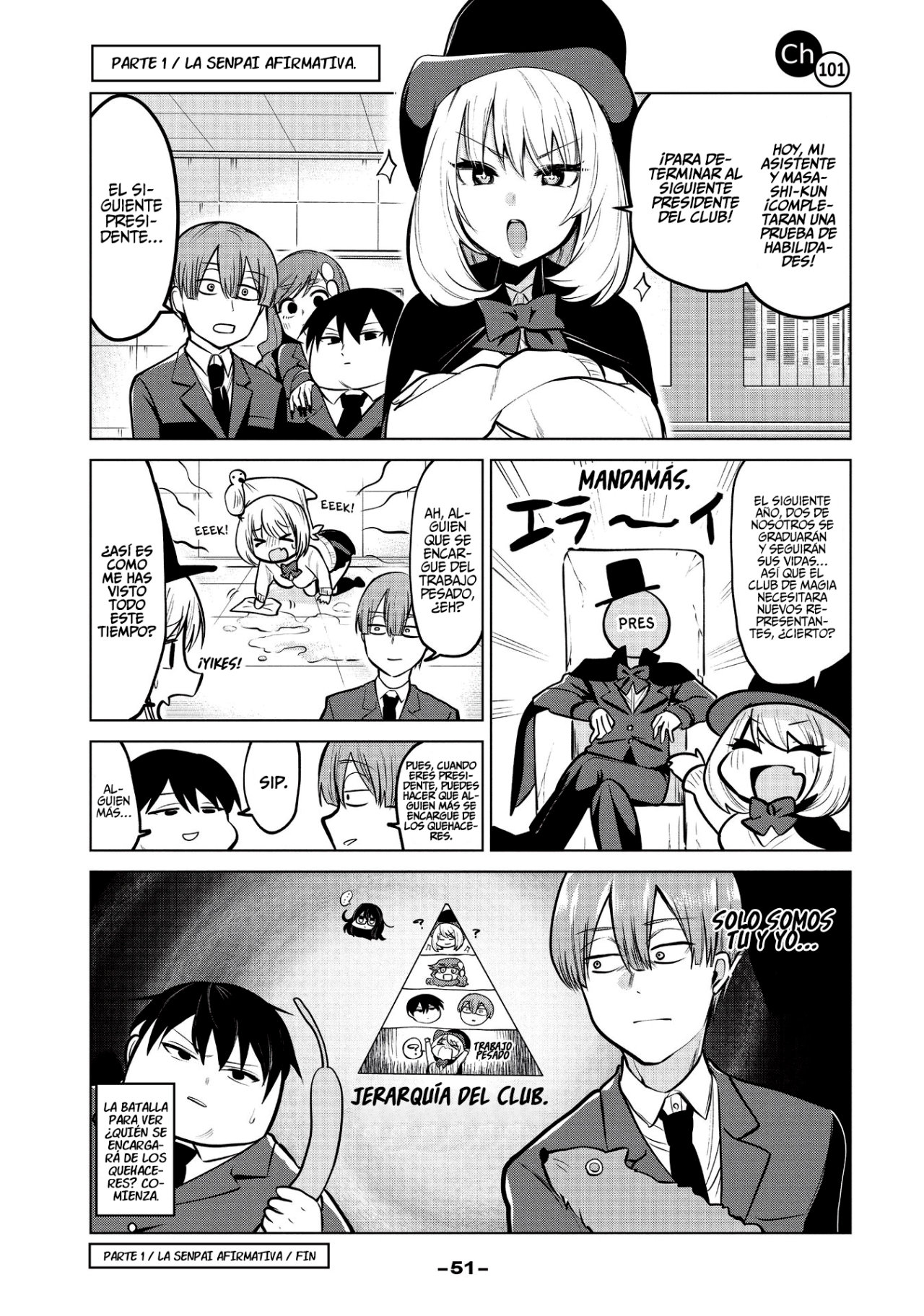 Read Tejina Senpai (es) Manga Online