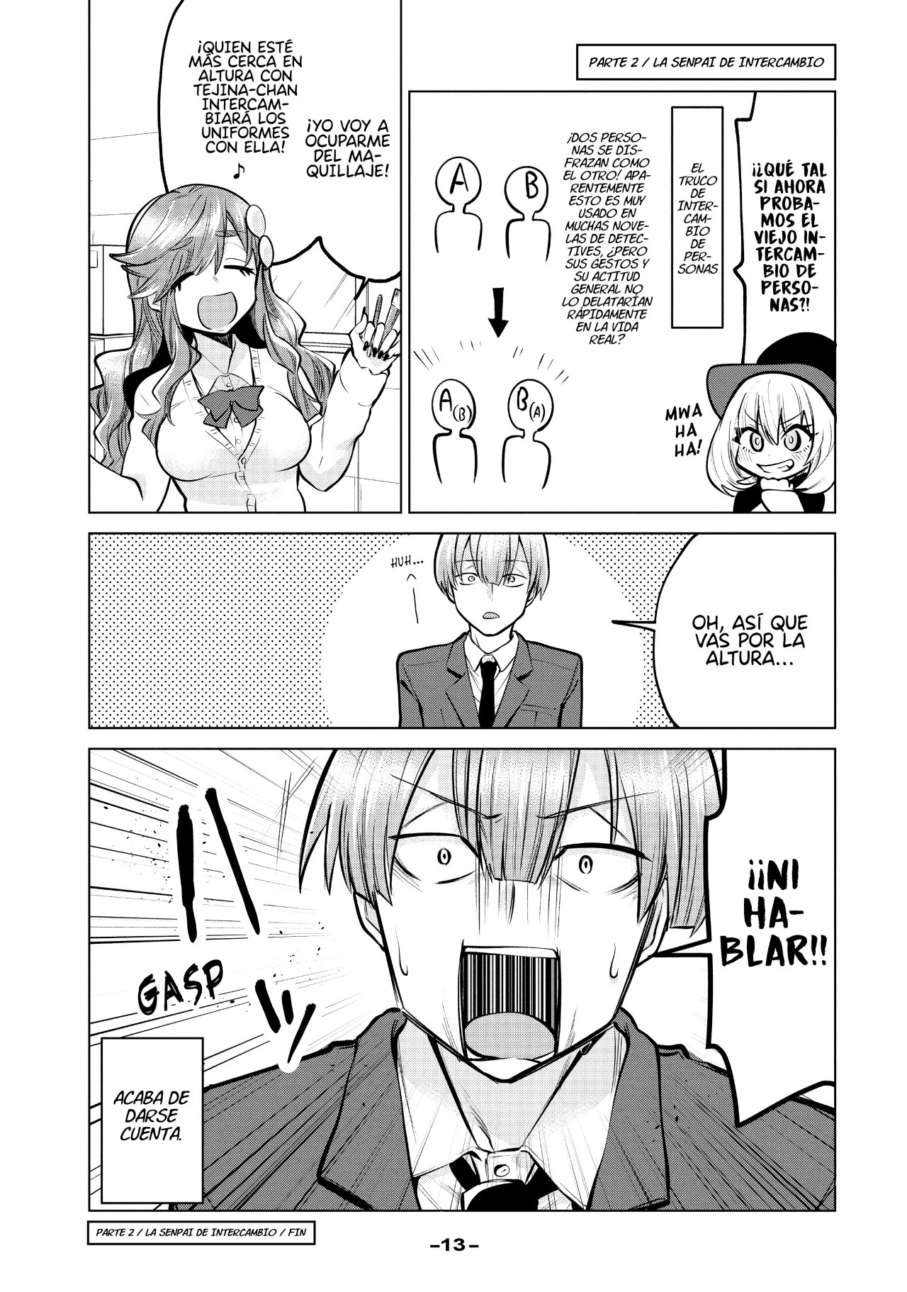 Read Tejina Senpai (es) Manga Online