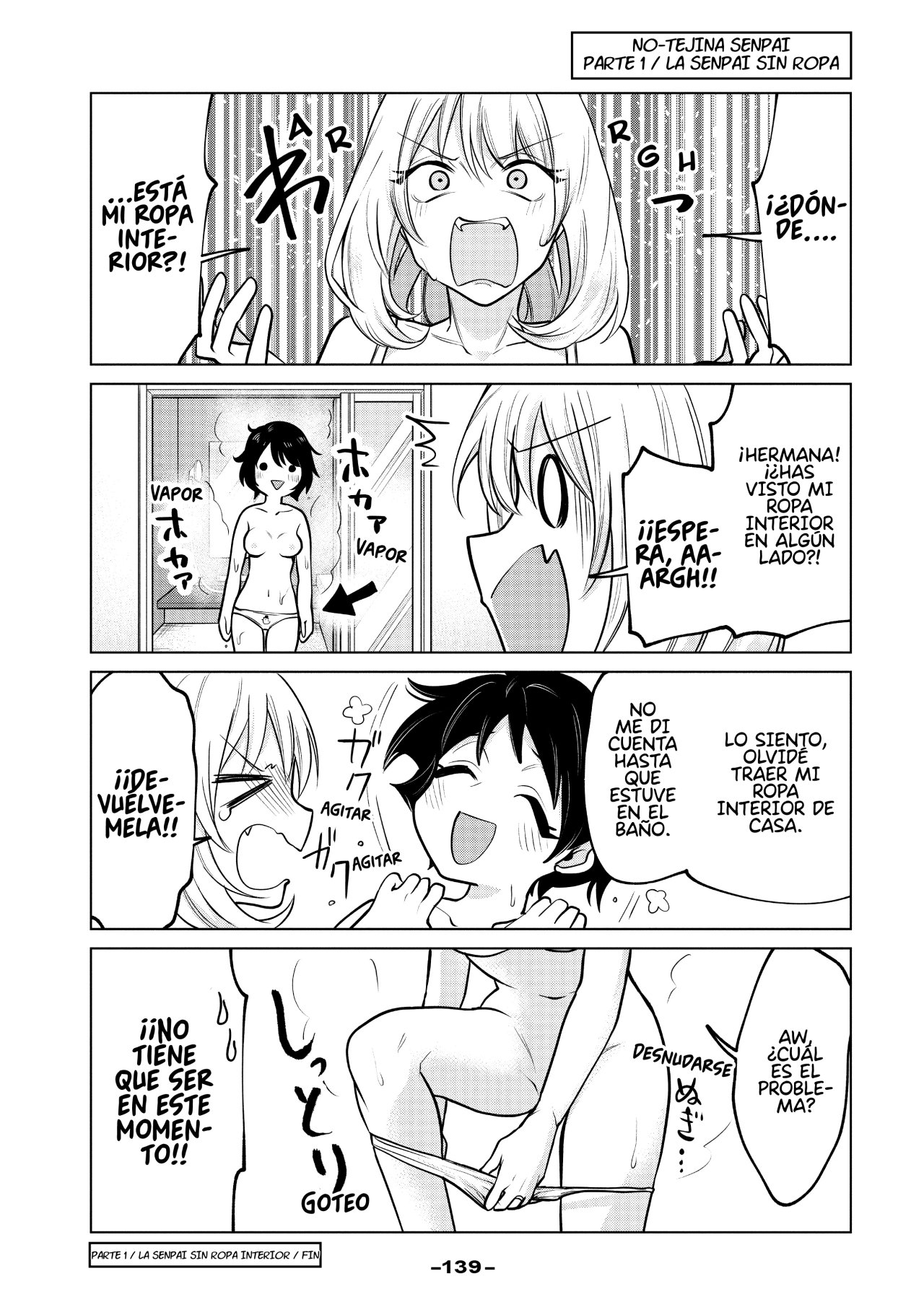 Read Tejina Senpai (es) Manga Online