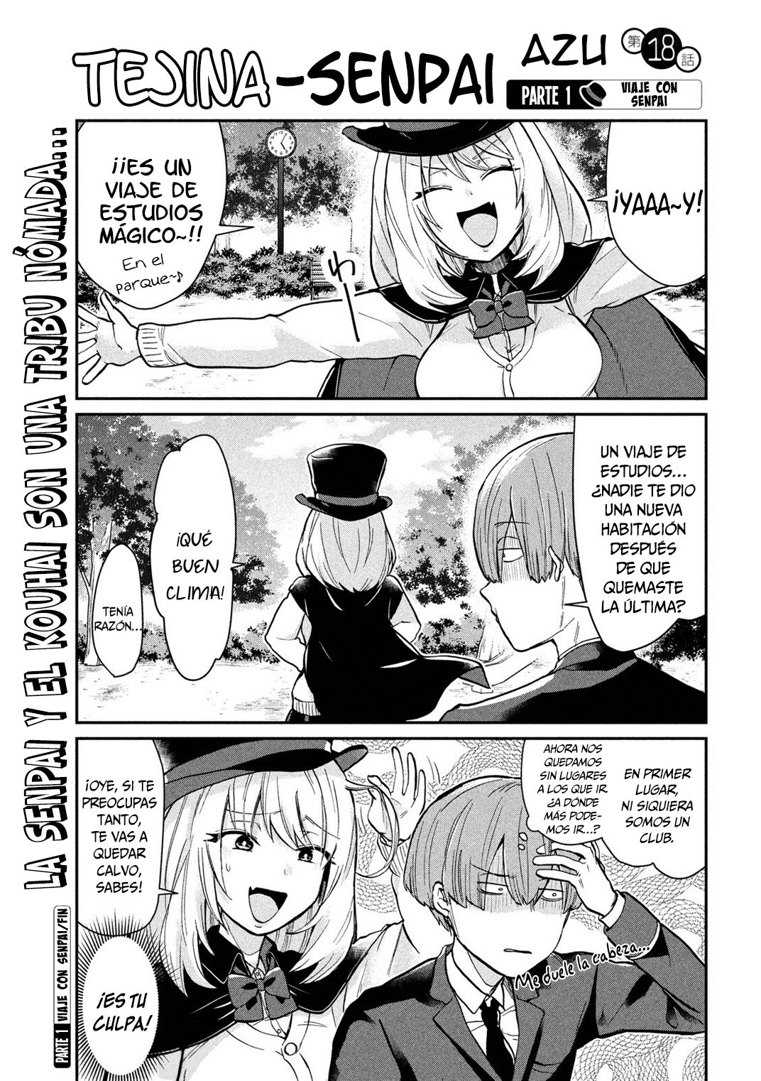 Read Tejina Senpai (es) Manga Online