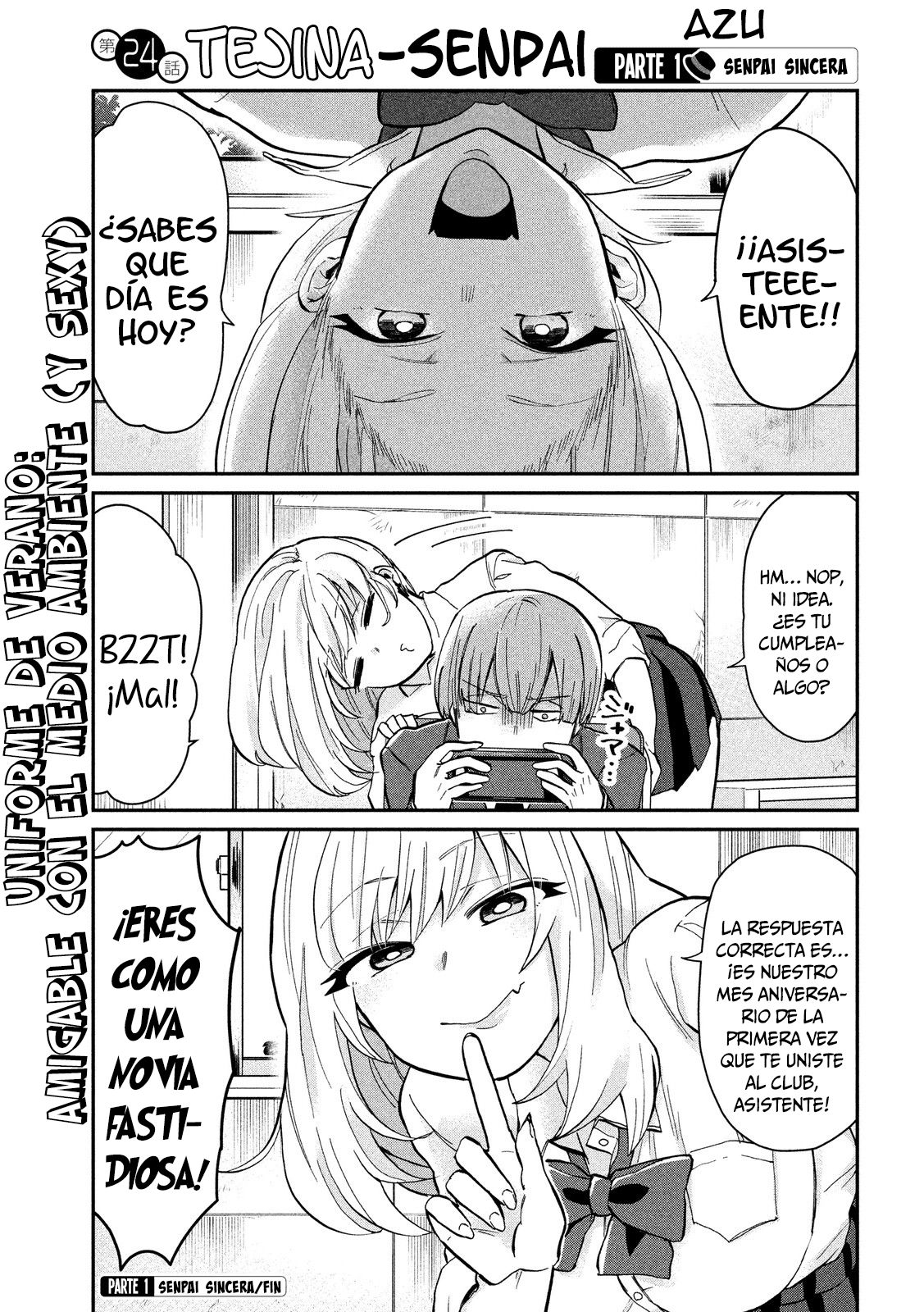 Read Tejina Senpai (es) Manga Online