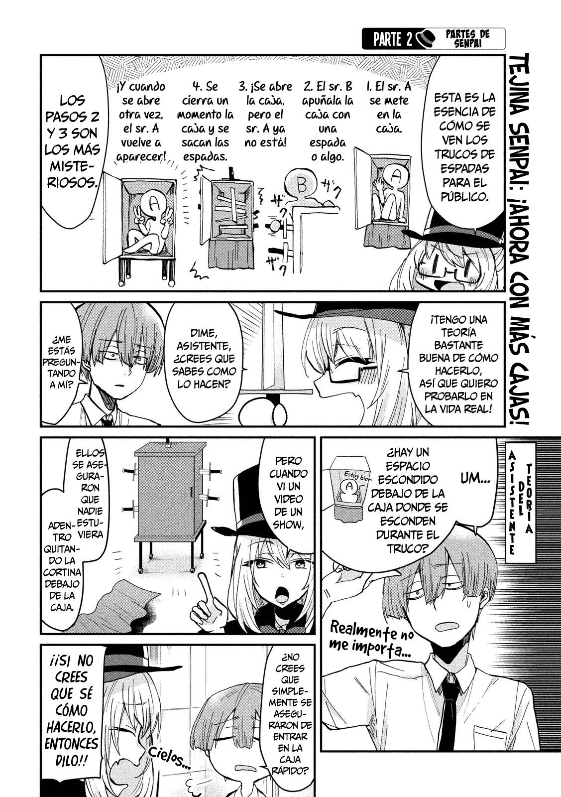 Read Tejina Senpai (es) Manga Online