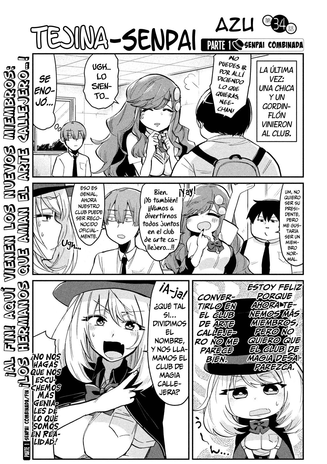 Read Tejina Senpai (es) Manga Online