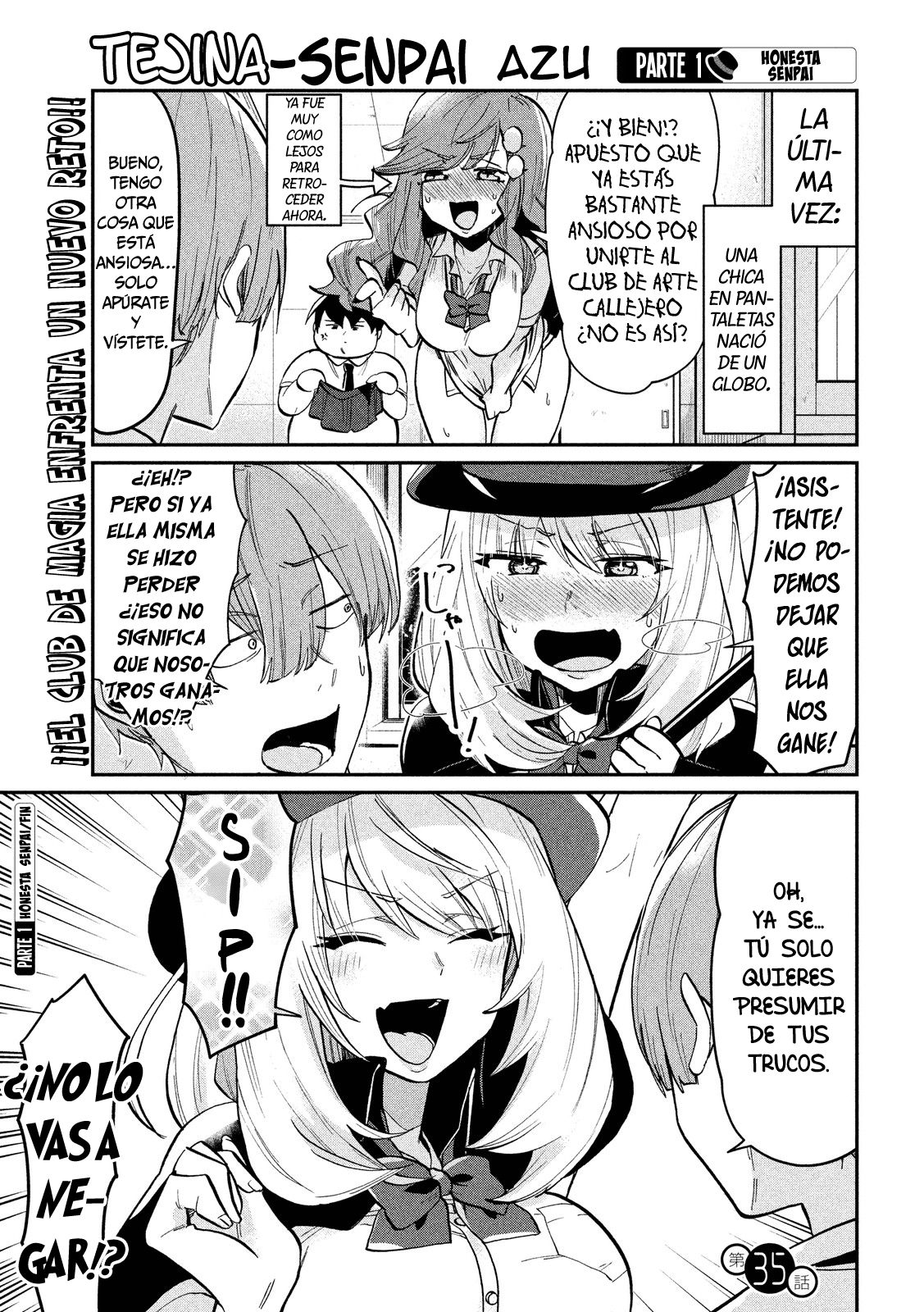 Read Tejina Senpai (es) Manga Online