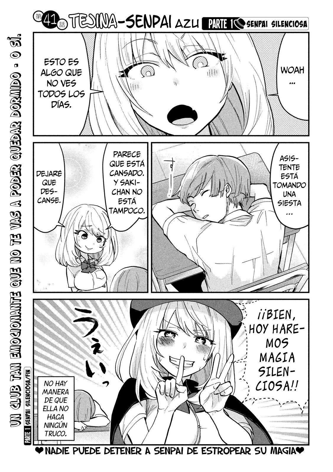 Read Tejina Senpai (es) Manga Online
