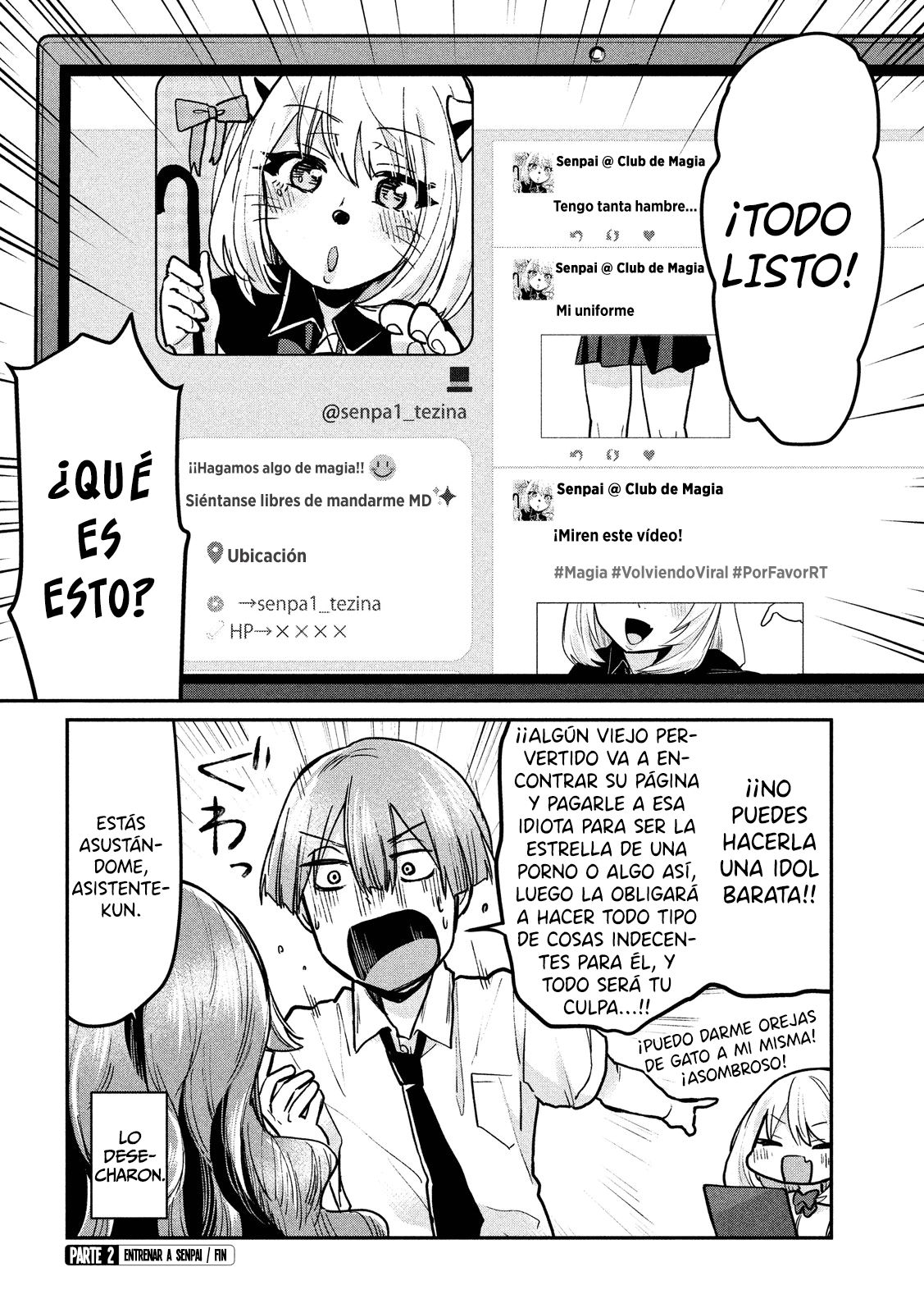 Read Tejina Senpai (es) Manga Online