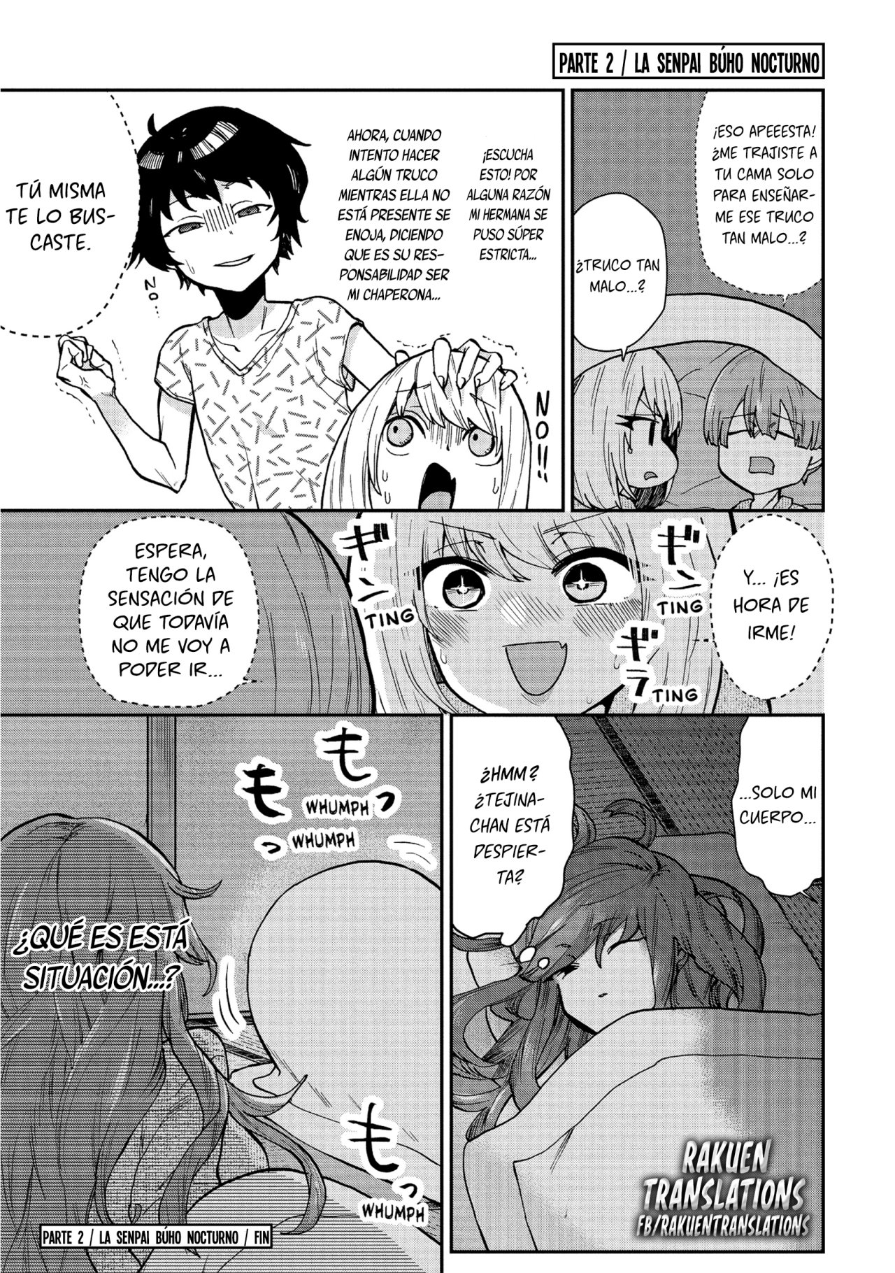 Read Tejina Senpai (es) Manga Online