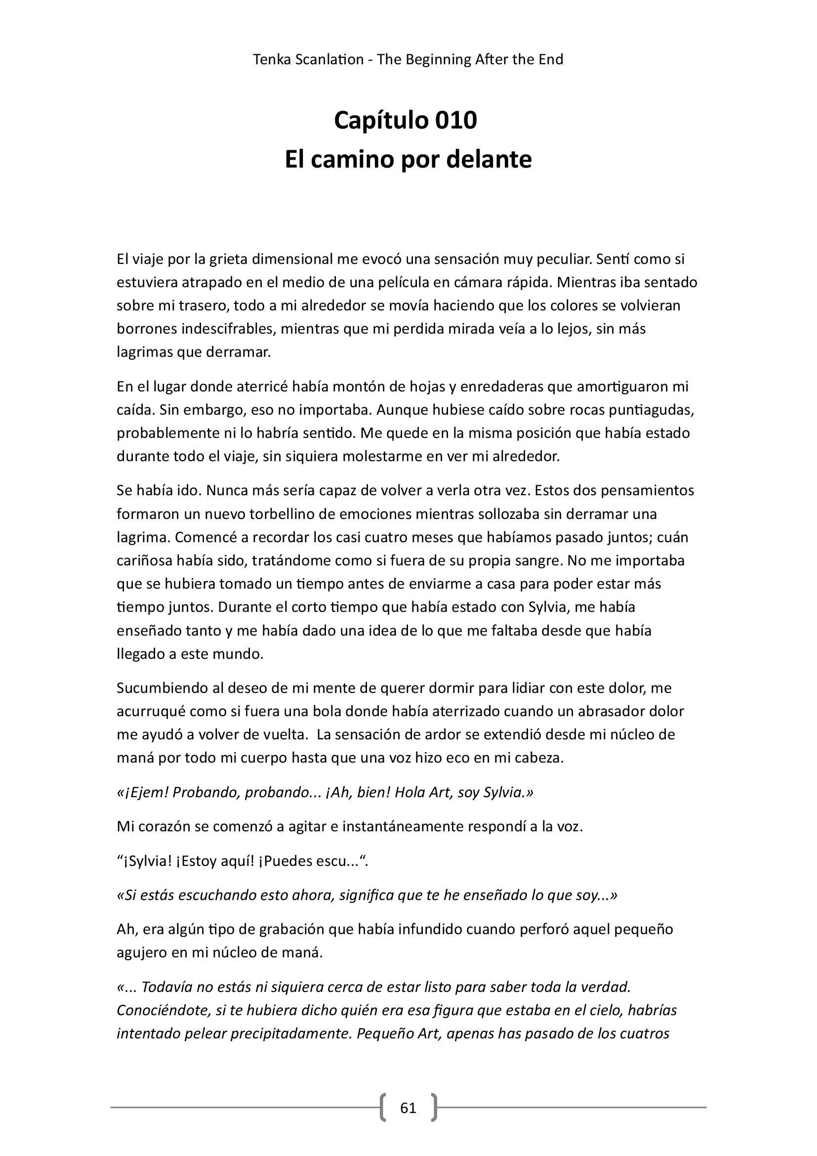 Read The Beginning After the End (es) Manga Online