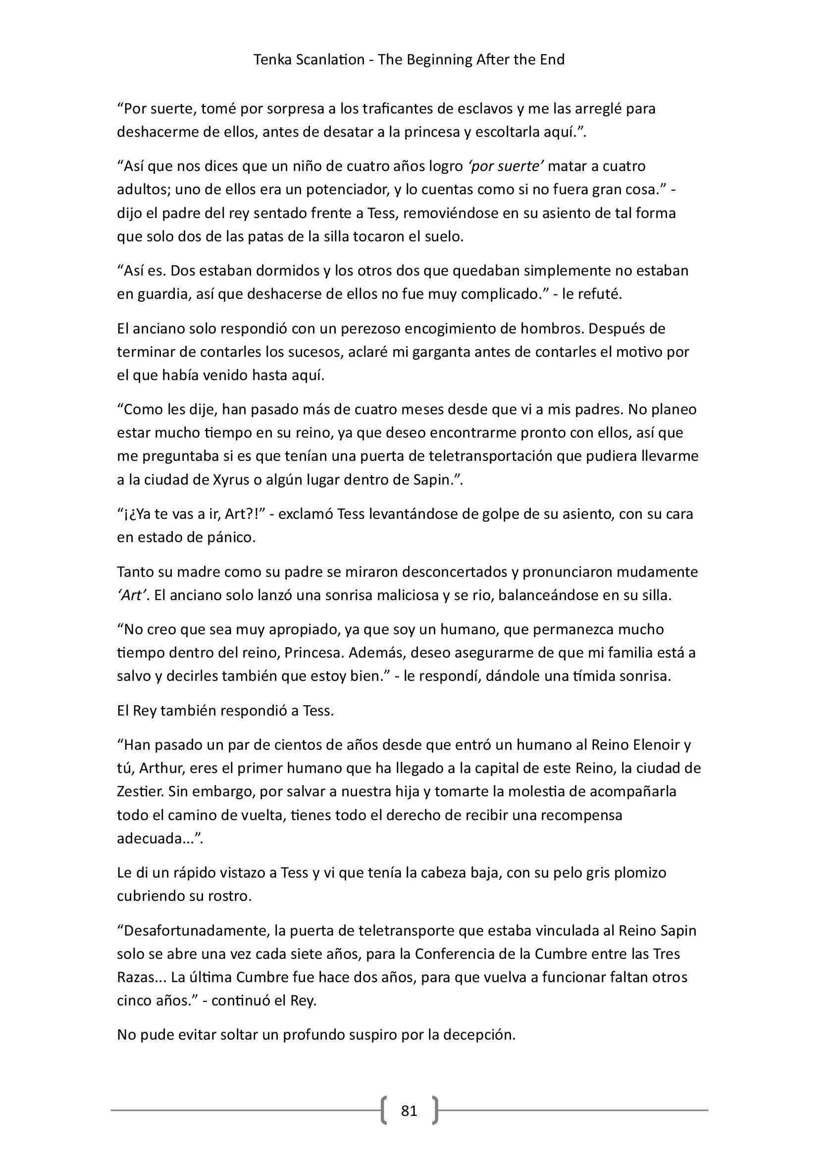 Read The Beginning After the End (es) Manga Online