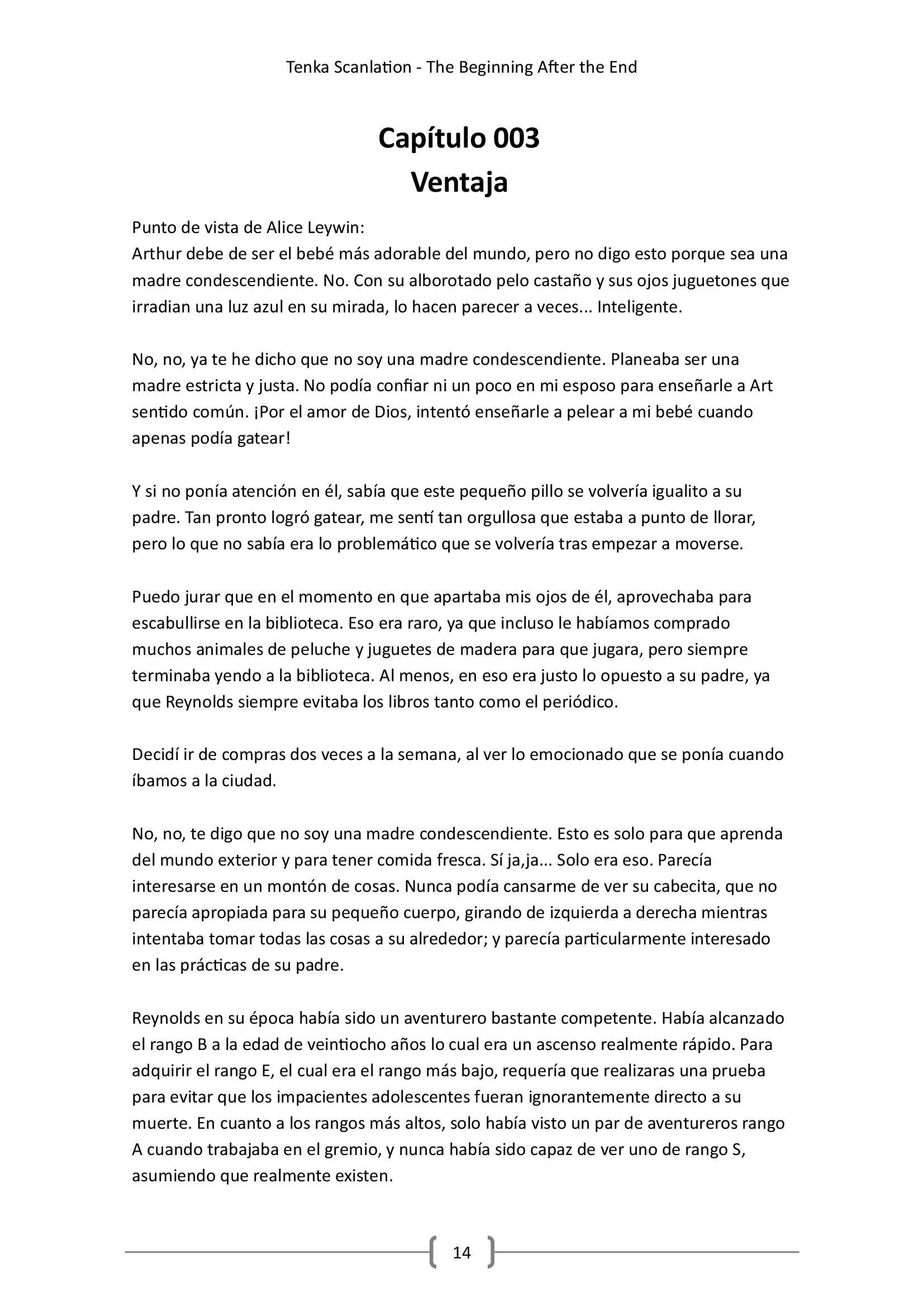 Read The Beginning After the End (es) Manga Online