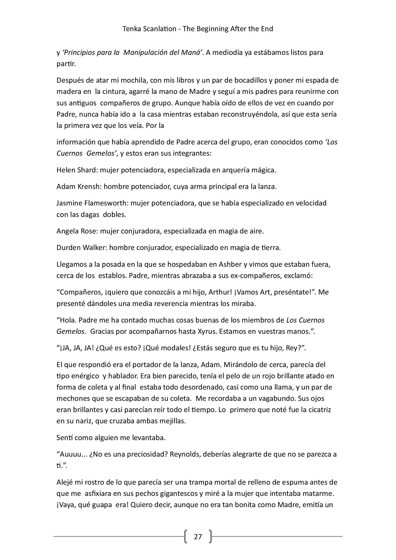 Read The Beginning After the End (es) Manga Online