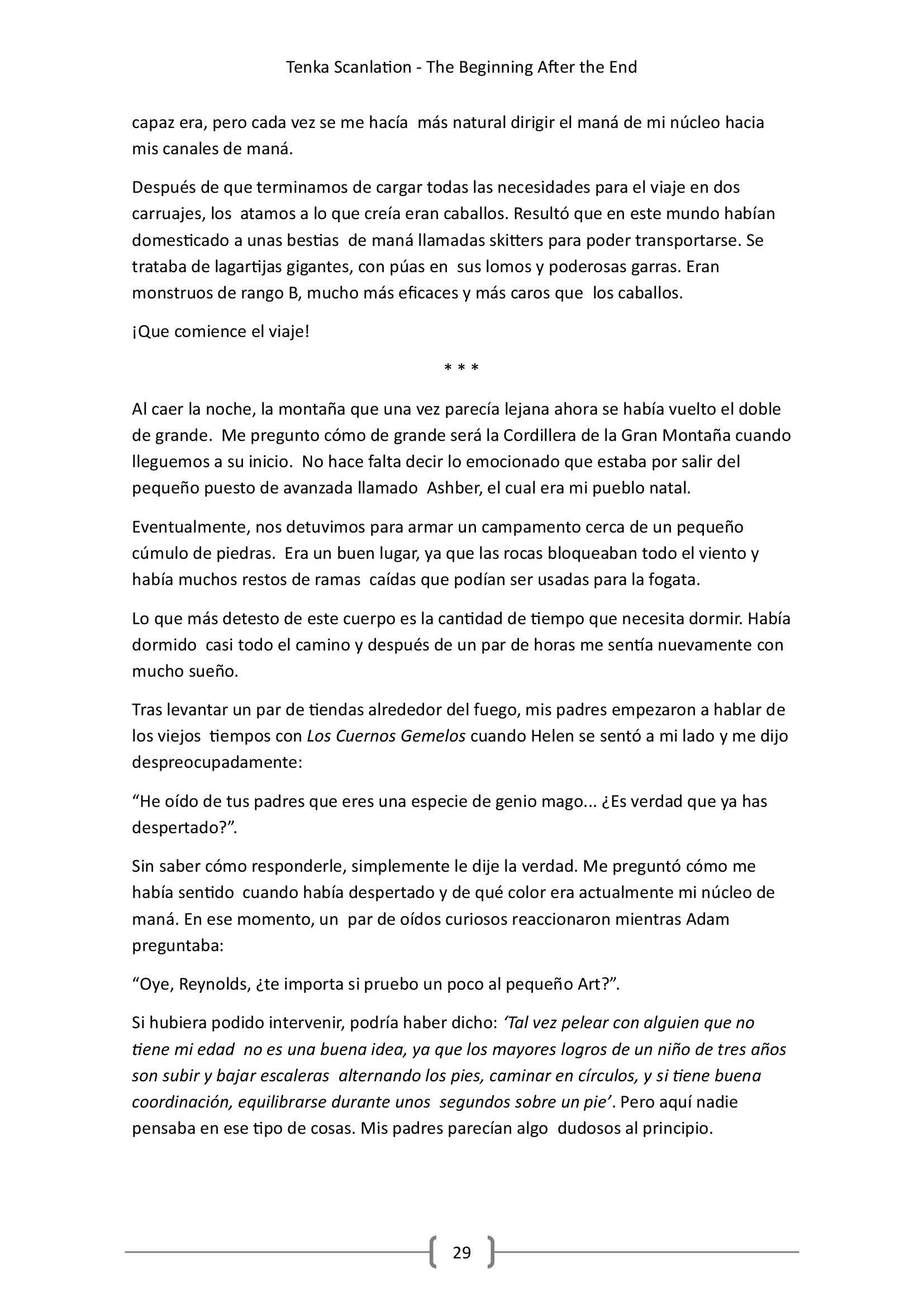 Read The Beginning After the End (es) Manga Online