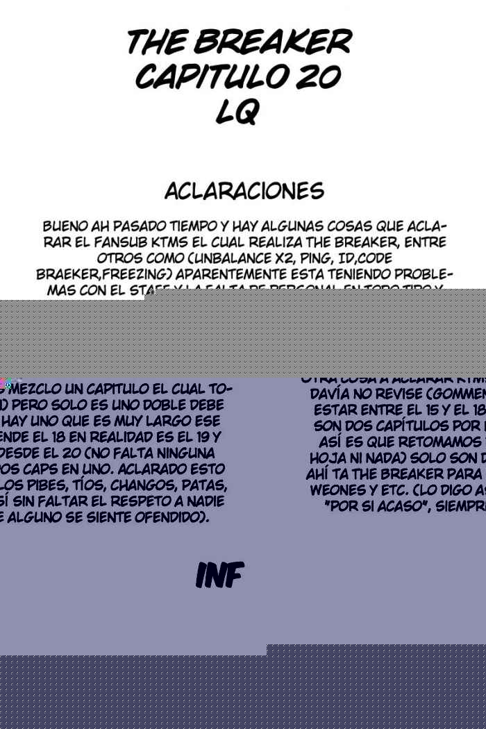 Read The Breaker (es) Manga Online