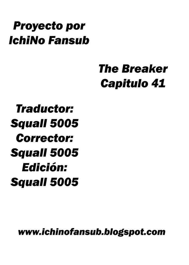 Read The Breaker (es) Manga Online