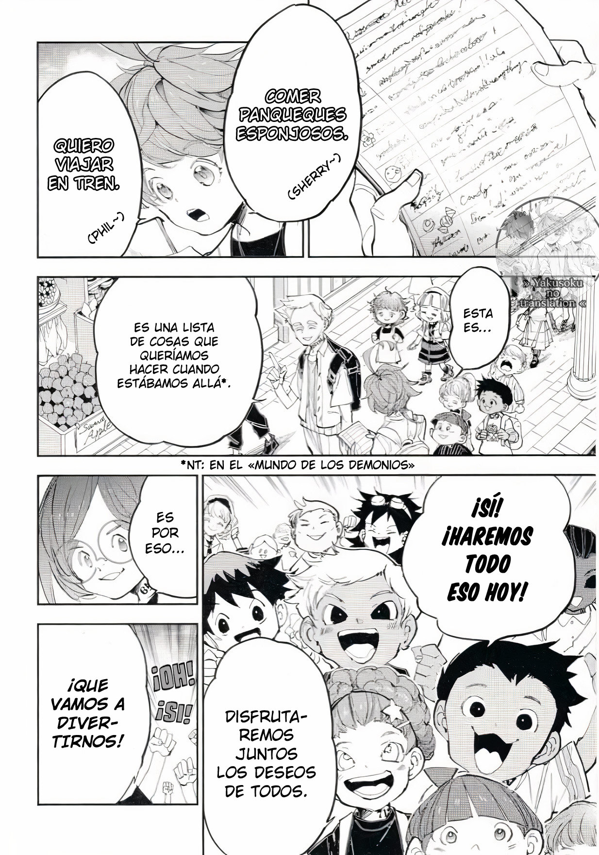 Read The Promised Neverland (es) Manga Online