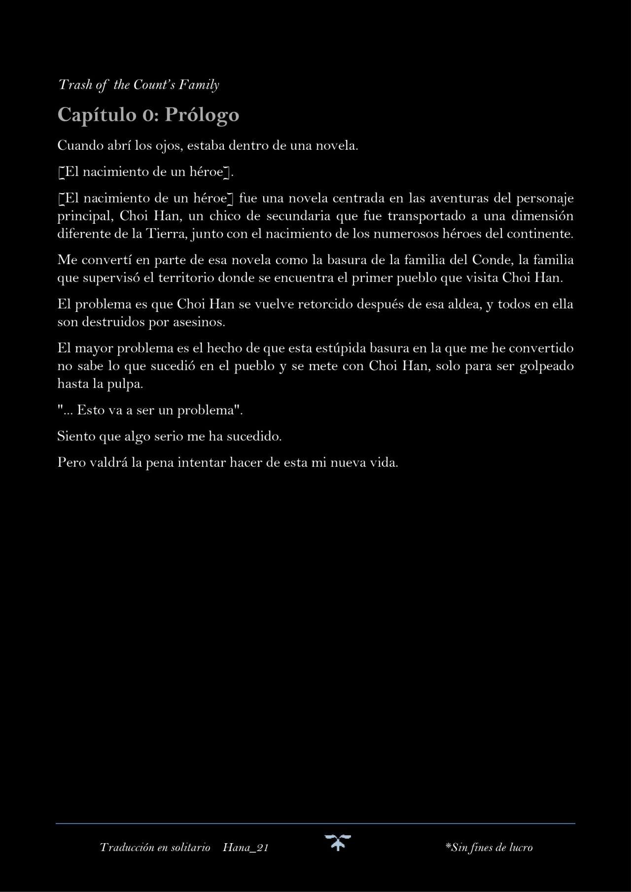 Read The Trash Of The Count's Family - Novela (es) Manga Online