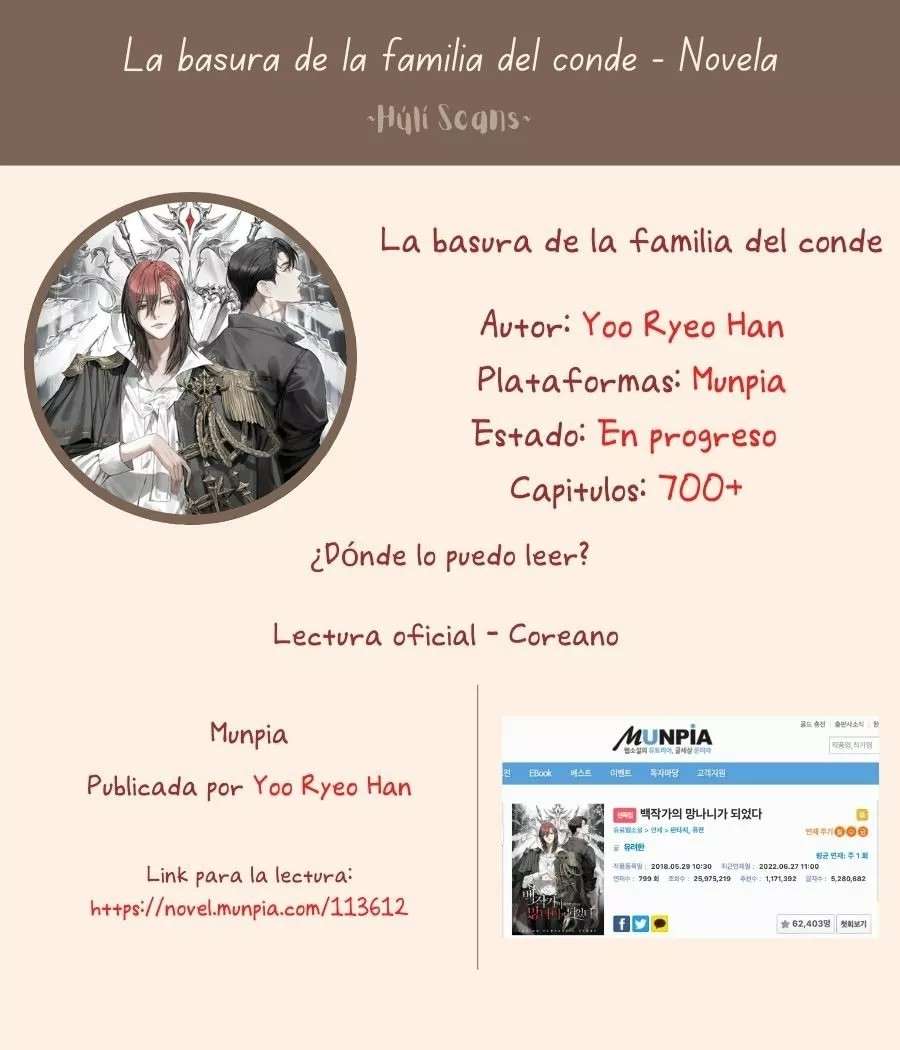 Read The Trash Of The Count's Family - Novela (es) Manga Online