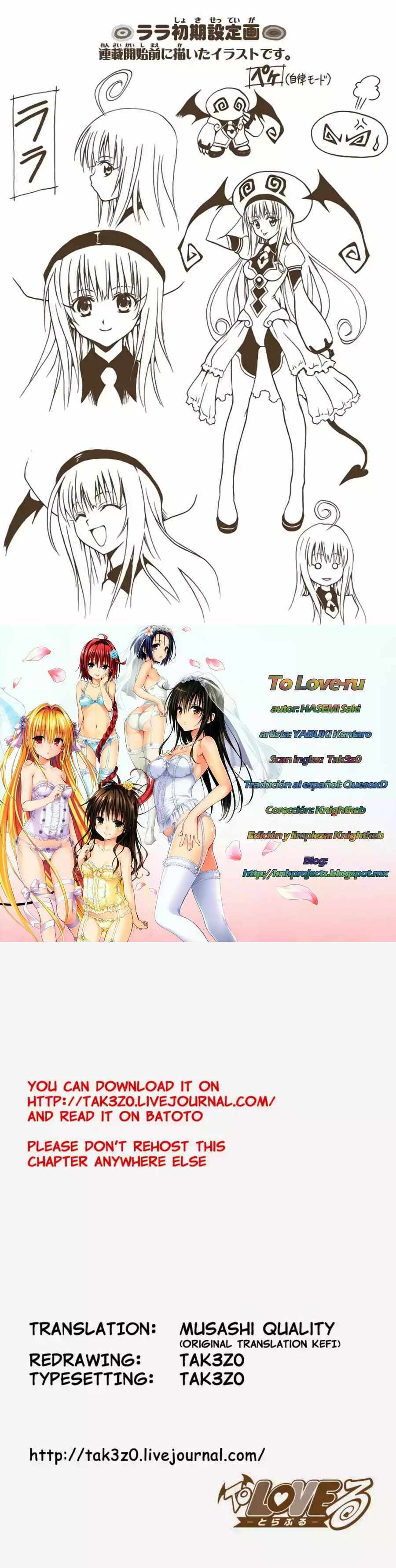 Read To LOVE-Ru Full Color (es) Manga Online