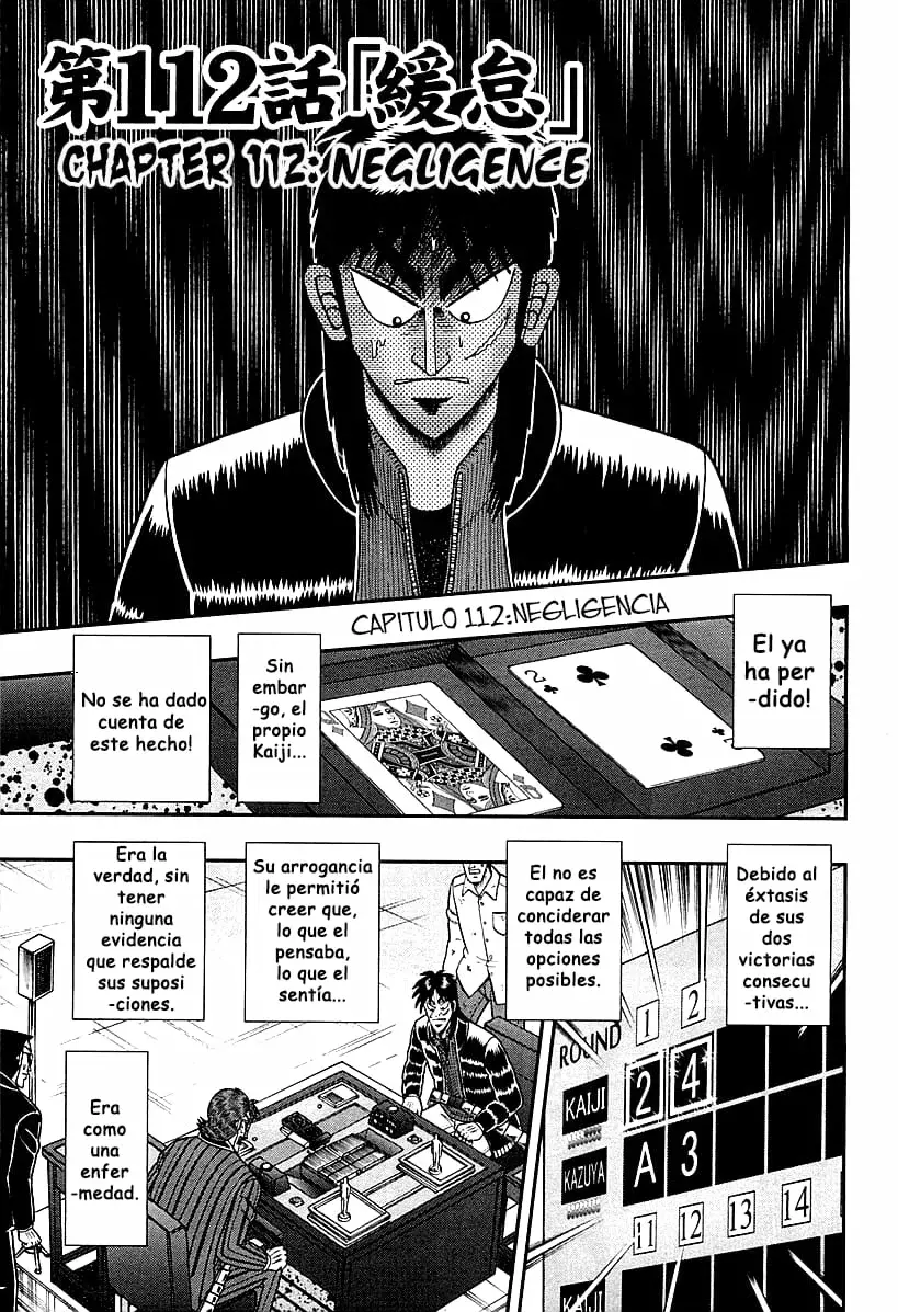 Read Tobaku Datenroku Kaiji_ One Poker-hen (es) Manga Online