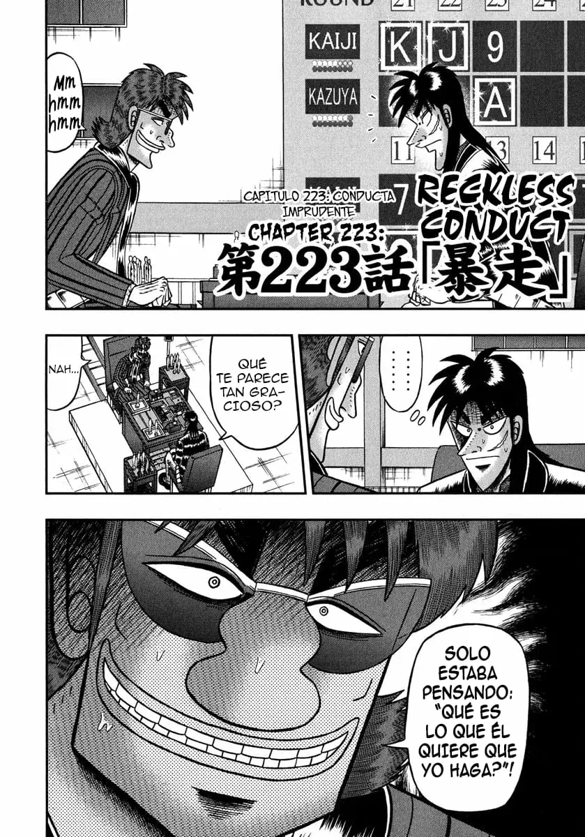 Read Tobaku Datenroku Kaiji_ One Poker-hen (es) Manga Online