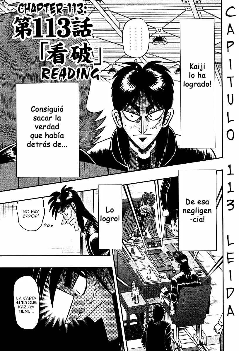 Read Tobaku Datenroku Kaiji_ One Poker-hen (es) Manga Online