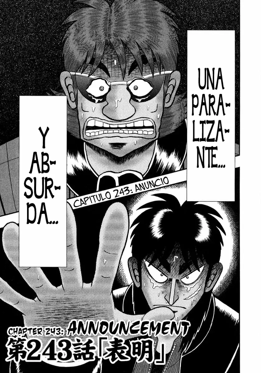 Read Tobaku Datenroku Kaiji_ One Poker-hen (es) Manga Online